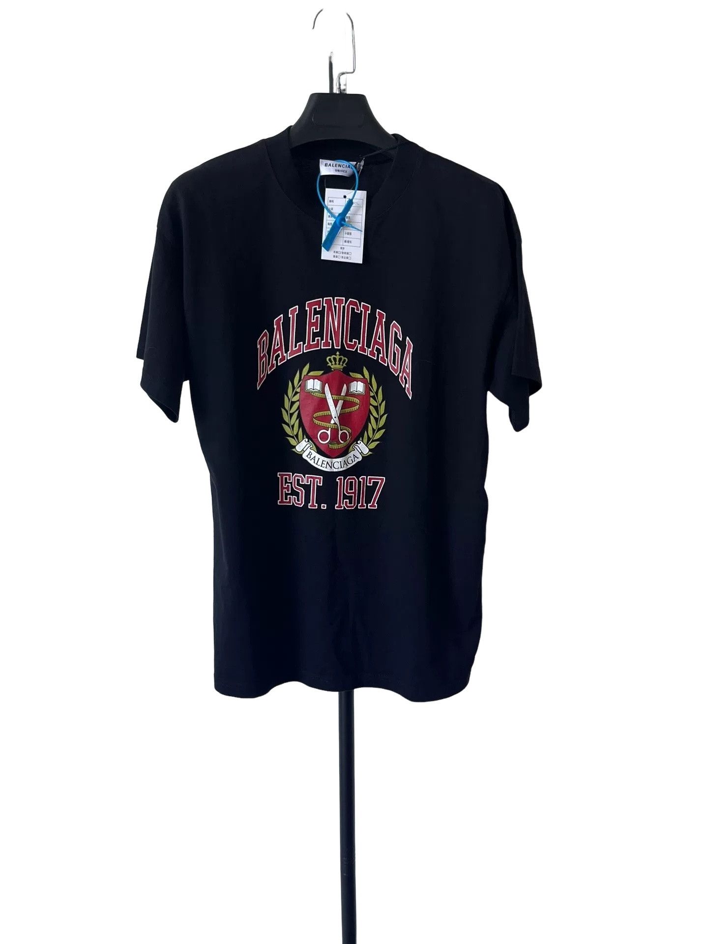 Balenciaga Balenciaga Scissor Crest T-Shirt XS Size US XS / EU 42 / 0 - 1 Thumbnail