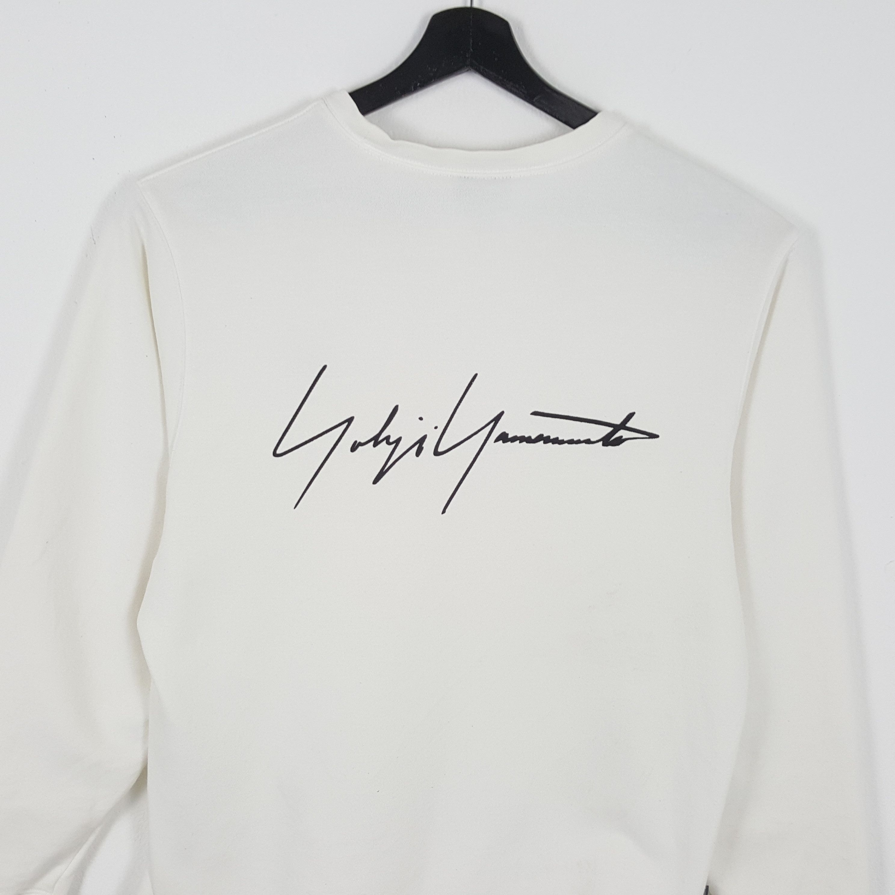 Supreme / Yohji Yamamoto® Crewneck White Supreme Yohji Yamamoto Crewneck Sweatshirt Size Large White FW20