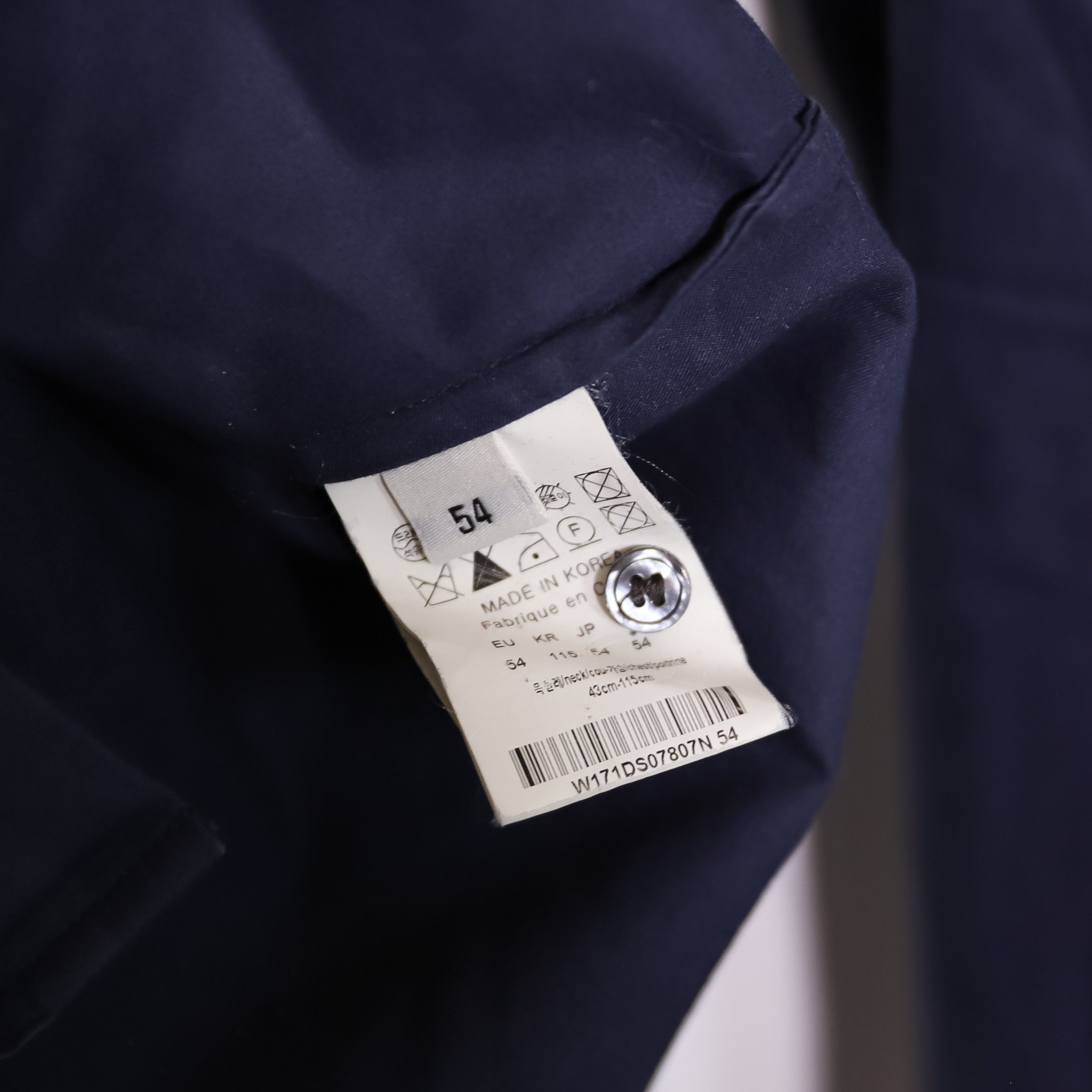 Wooyoungmi WOOYOUNGMI Men's Cotton Collared Long Size US L / EU 52-54 / 3 - 3 Thumbnail