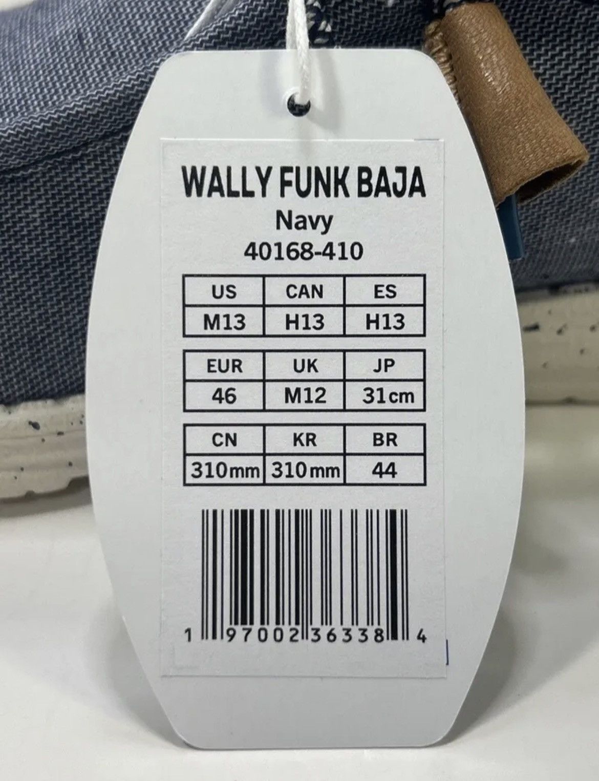 Other Size 13 - Men’s Hey Dude Wally Funk Baja 40168-410 Wmns 14.5 Size US 13 / EU 46 - 9 Thumbnail