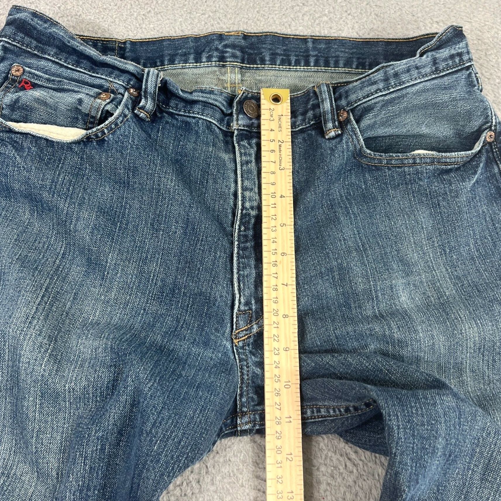Polo Ralph Lauren VINTAGE Polo Ralph Lauren Jeans Men 36x31 Straight Leg Blue Denim Classic 867 5-Pocket Size US M / EU 48-50 / 2 - 3 Thumbnail