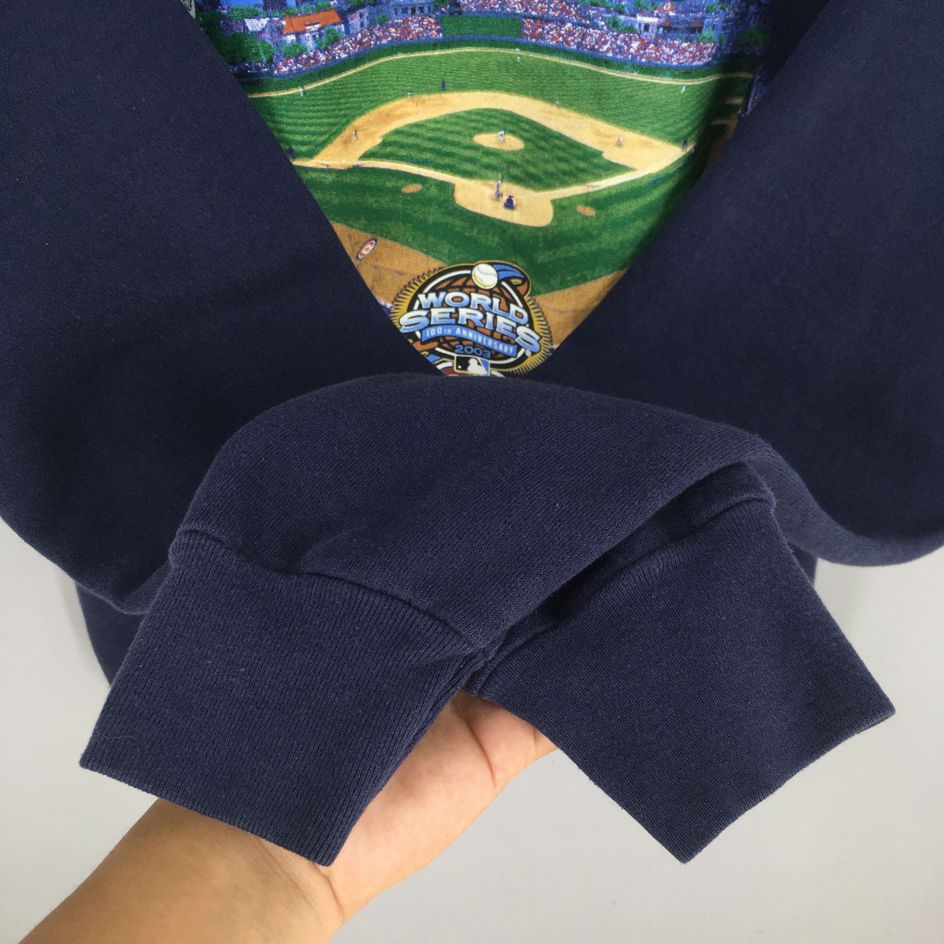 MLB Vintage 90s Chicago Cubs MLB Baseball Sweatshirt Large Size US L / EU 52-54 / 3 - 4 Thumbnail