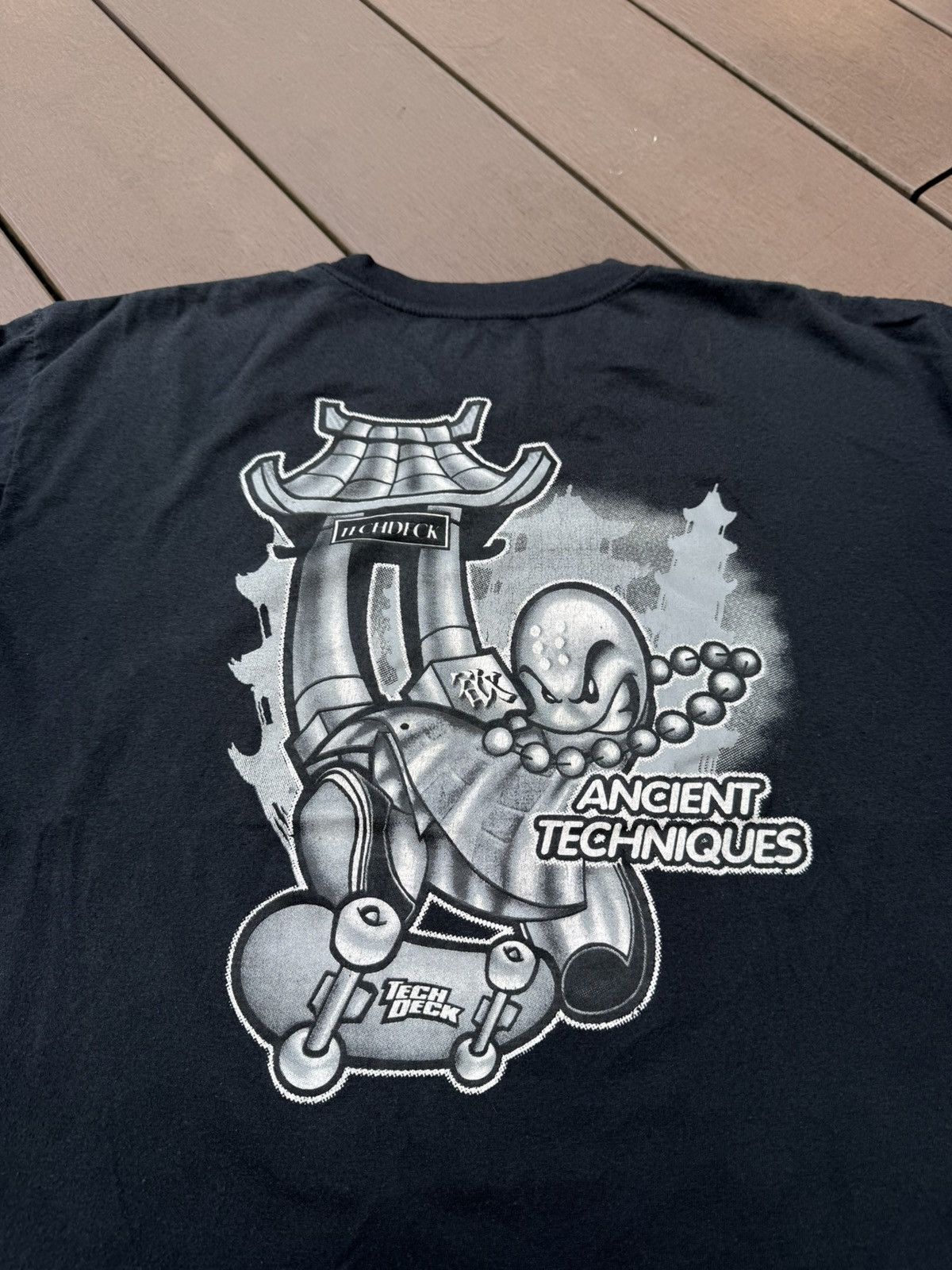 Vintage Vintage Tech Deck "Ancient Techniques" tshirt Size US M / EU 48-50 / 2 - 6 Thumbnail