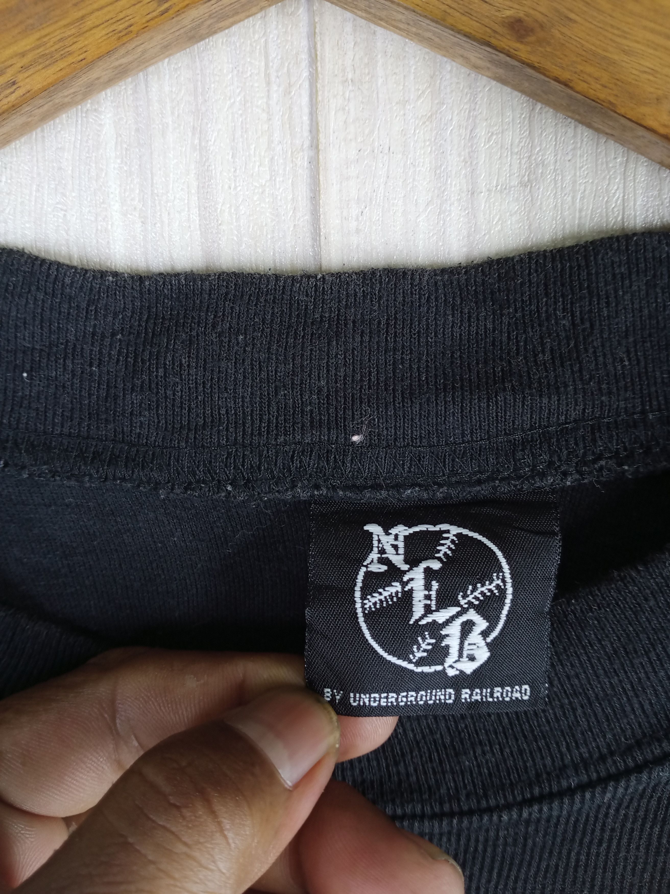 Authentic Negro Leagues Rare Vintage NLB Baltimore Black Sox Tshirt Size US XXL / EU 58 / 5 - 6 Thumbnail