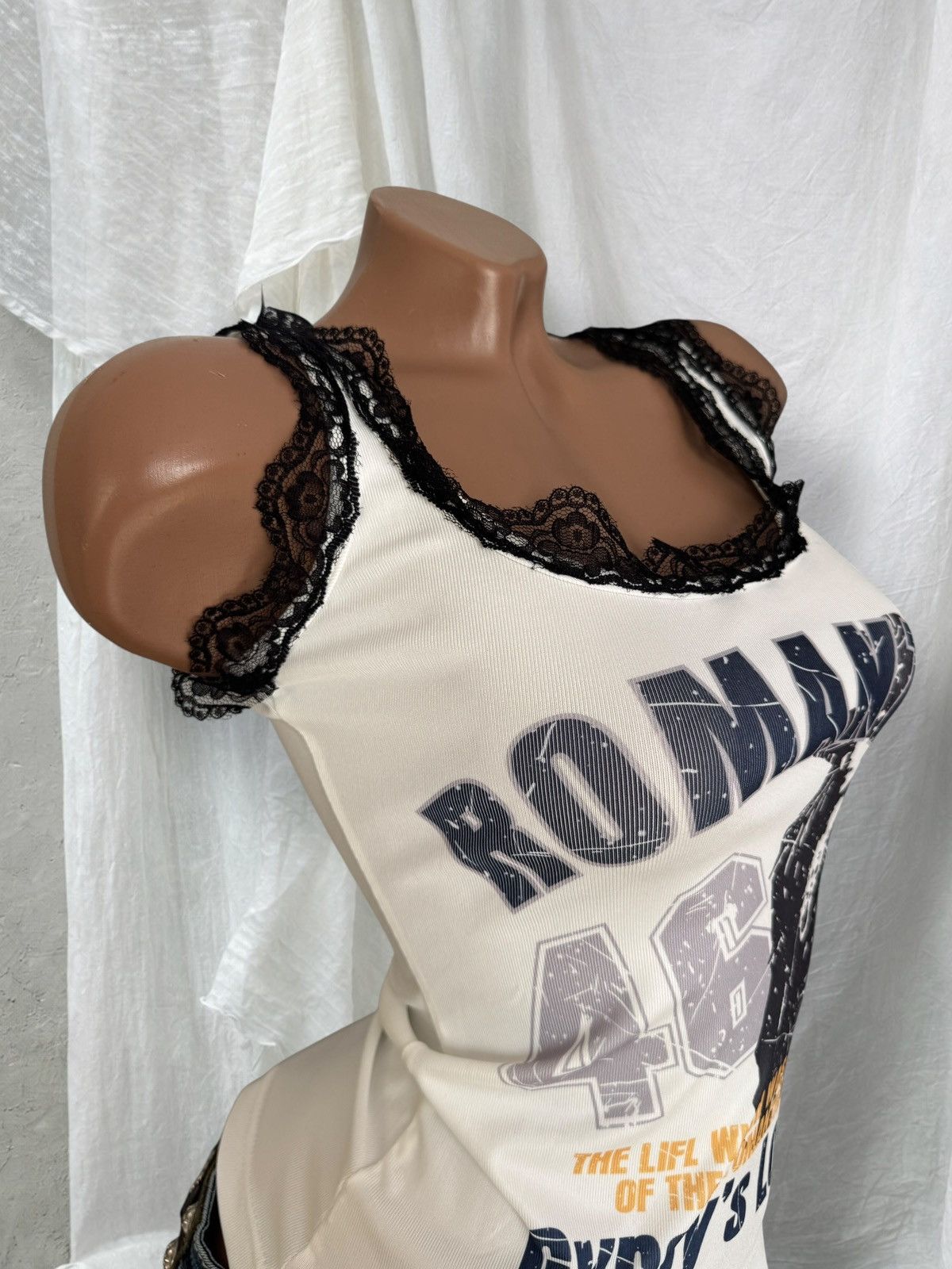 Hysteric Glamour Amazing Vintage Y2K Super Sexy Glamour Tank Top Size M / US 6-8 / IT 42-44 - 3 Thumbnail