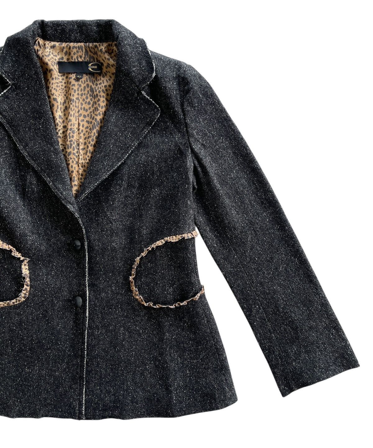 Just Cavalli Just Cavalli Leopard Printed Jacket Size M / US 6-8 / IT 42-44 - 6 Thumbnail