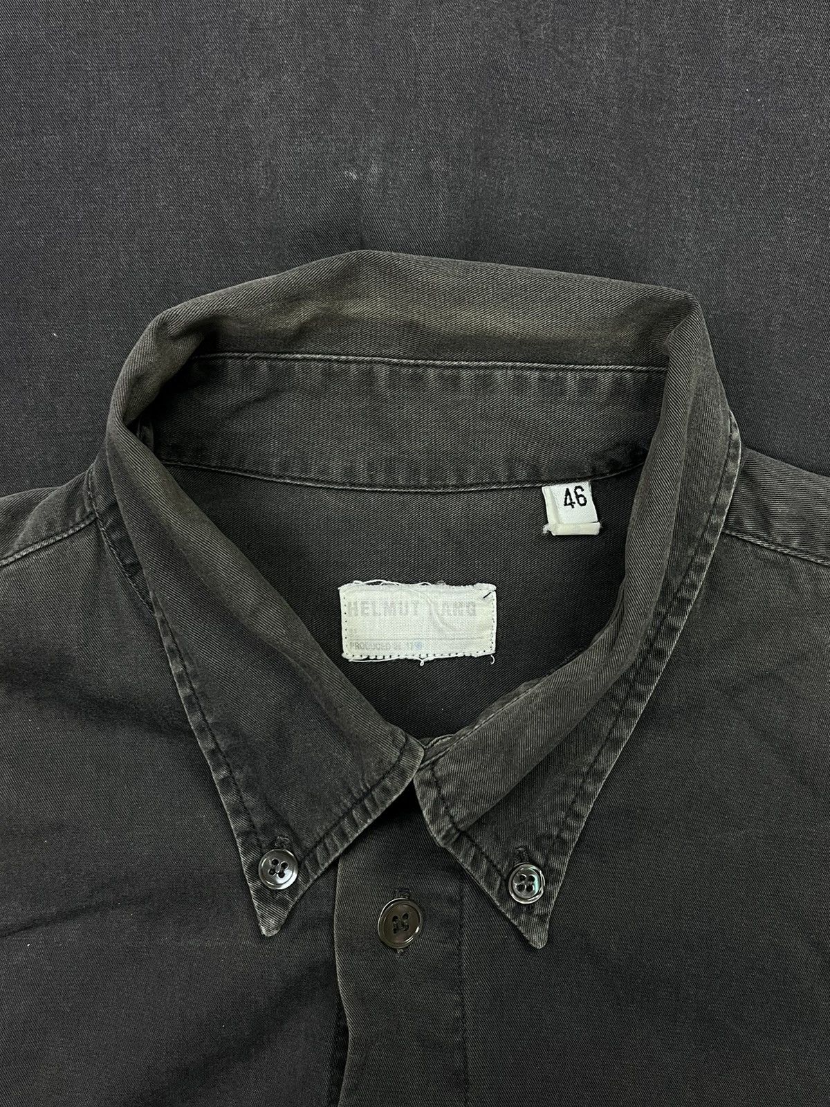Helmut Lang Helmut Lang - 90’s Embroidered « HL » Button Up Size US M / EU 48-50 / 2 - 8 Thumbnail