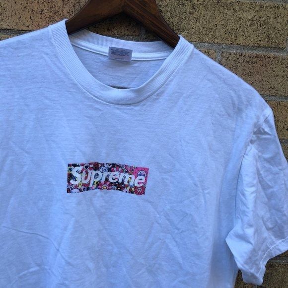 Supreme × Takashi Murakami 2020 Supreme X Takashi Murakami Box Logo T Shirt Covid-19 Re Size US M / EU 48-50 / 2 - 6 Thumbnail