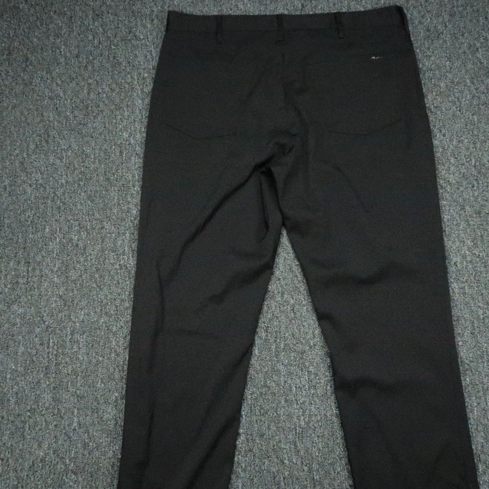 RLX Ralph Lauren RLX Ralph Lauren Pants Mens 36x32 Black Tailored Fit Lightweight Golf 5 Pocket - Business, Casual, Travel, Workwear Size US 36 / EU 52 - 5 Thumbnail