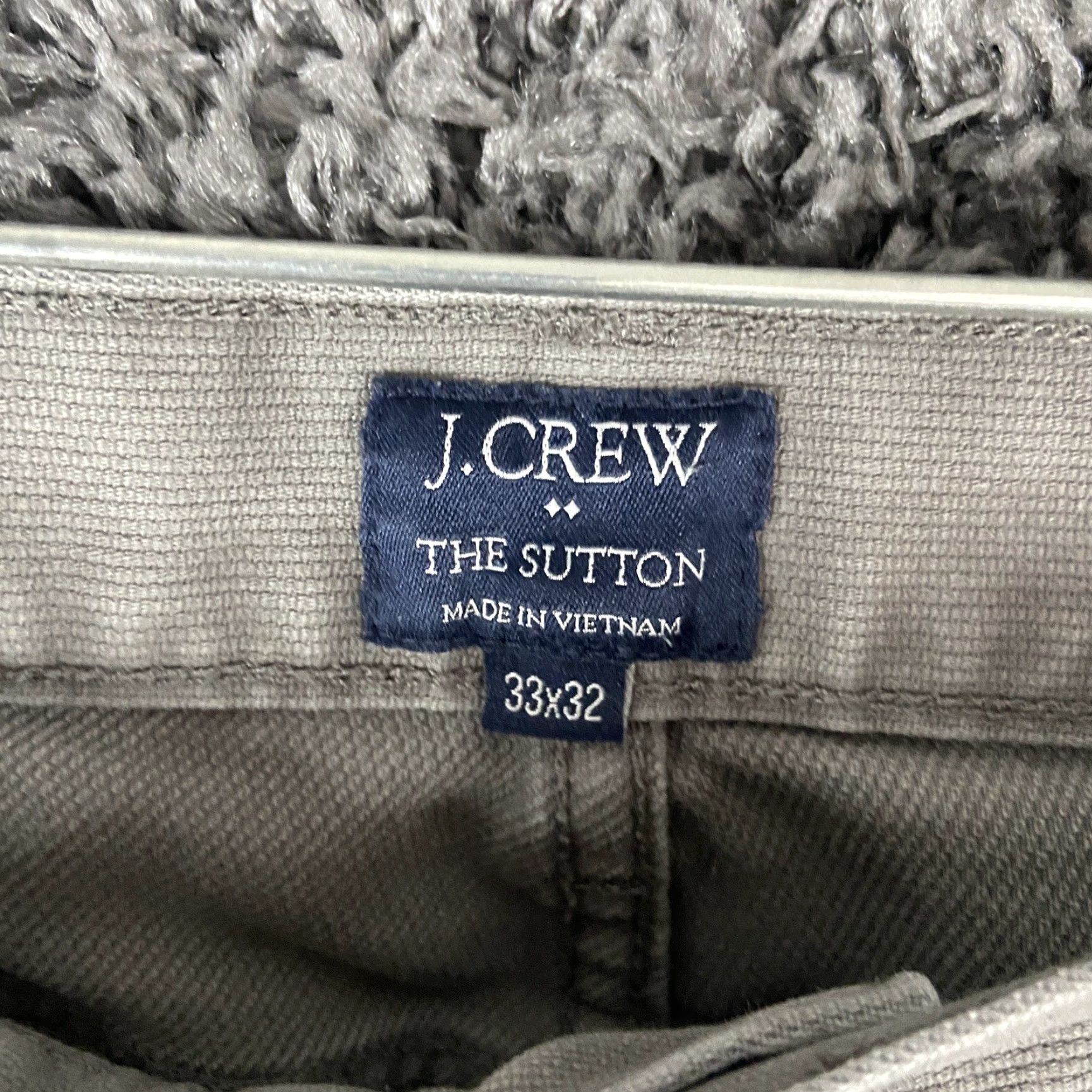 J.Crew J.CREW Sutton Chino Pants Gray Men’s 33x31 Size US 33 - 5 Thumbnail