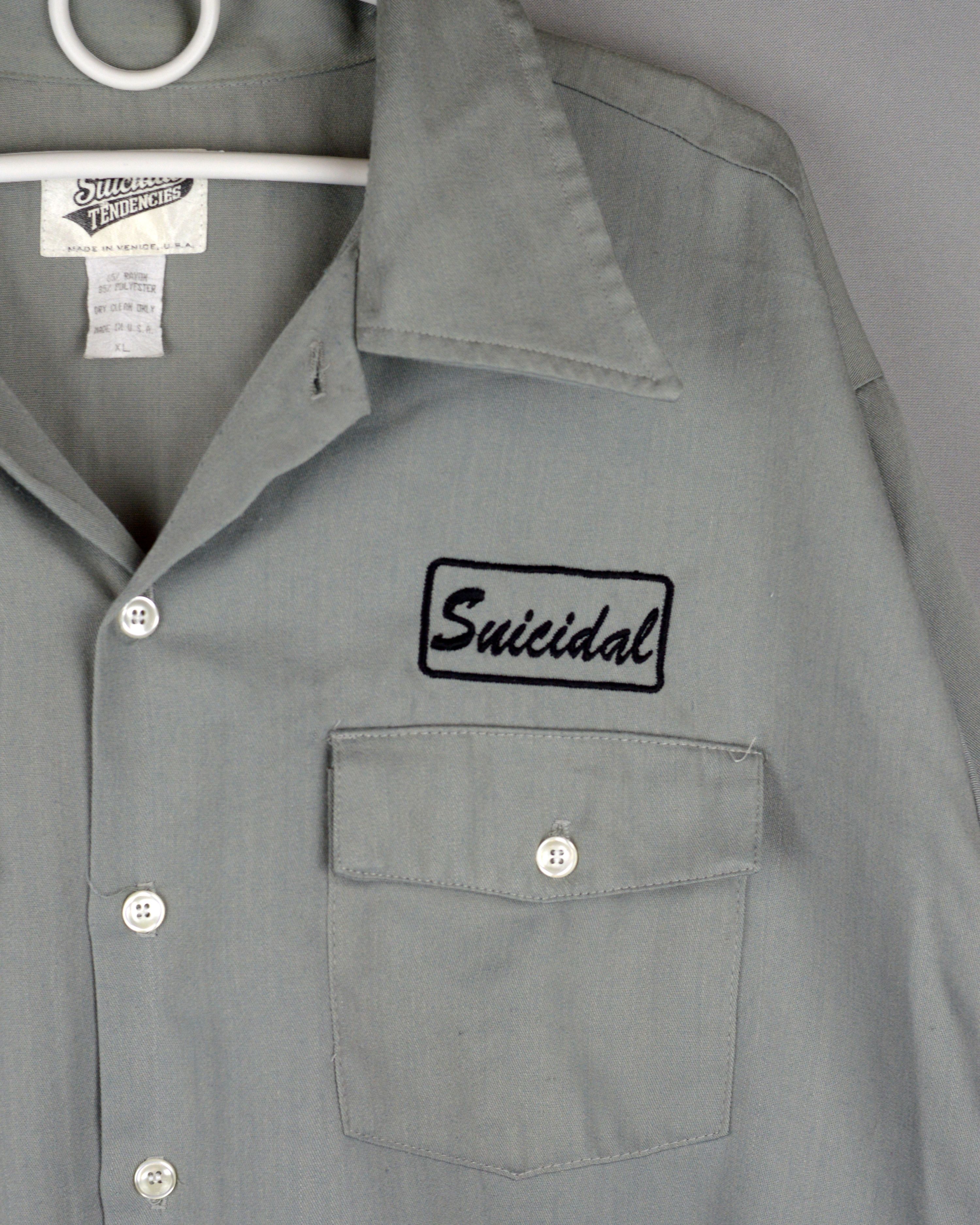 Vintage Vintage Suicidal Tendencies 90s work shirt Size US XL / EU 56 / 4 - 2 Thumbnail