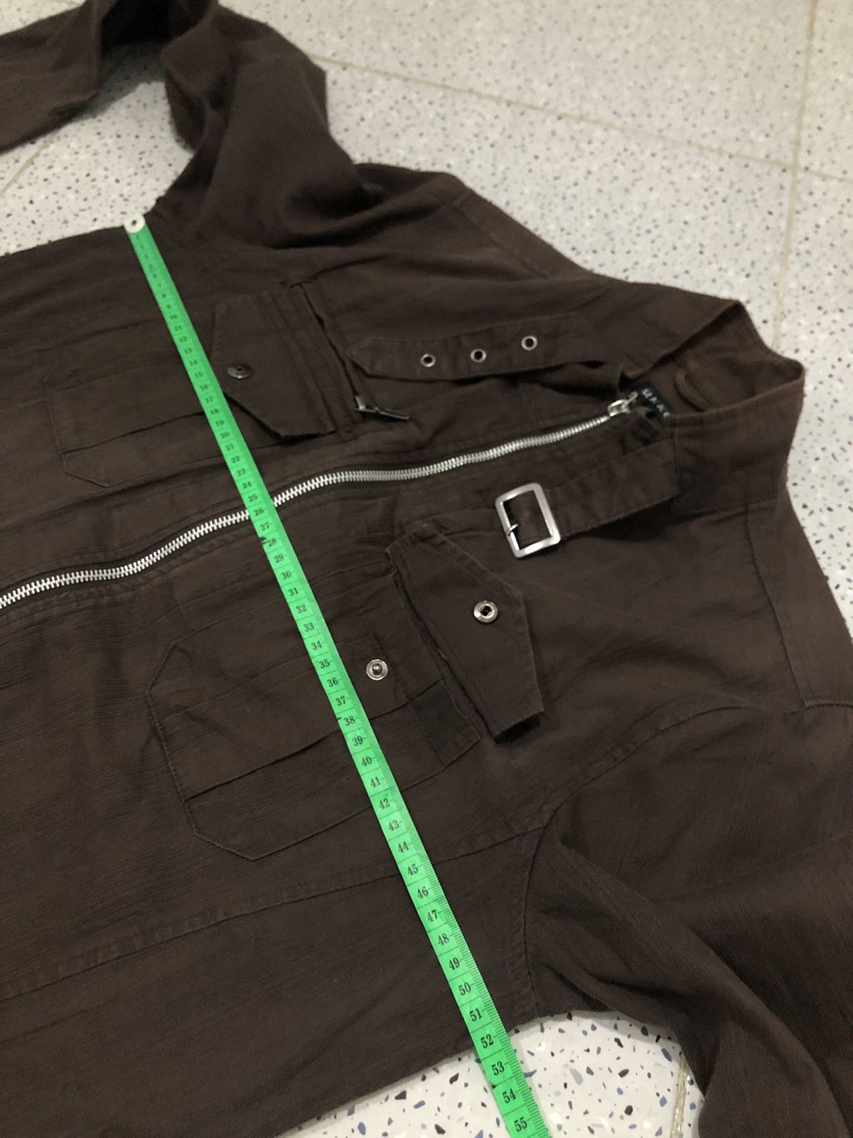 Japanese Brand Y2K Japanese Outer Zipper Tops LGB Ifsixwasnine Style Size US M / EU 48-50 / 2 - 12 Thumbnail