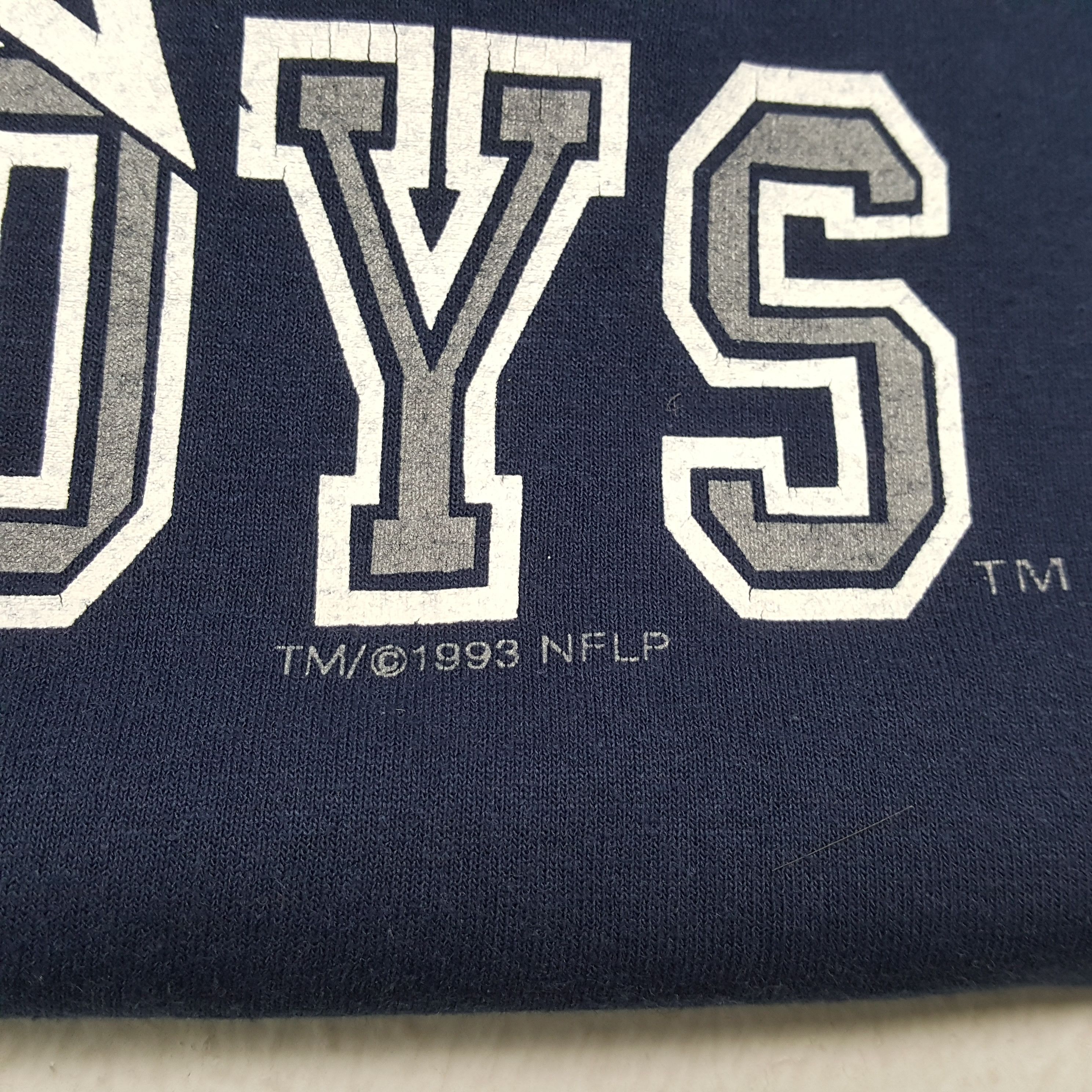 Logo 7 × NFL × Vintage DALLAS COWBOYS NFL American Football Team Vintage Tshirt Size US XXL / EU 58 / 5 - 5 Thumbnail