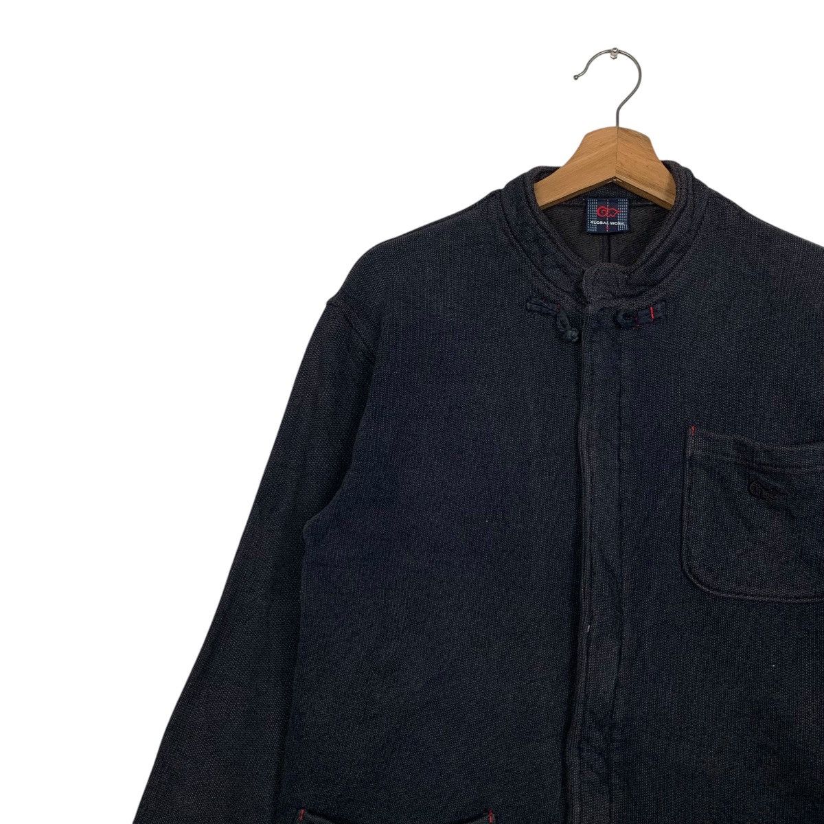 Global Work Vintage 90’s GLOBAL WORK Thick Cotton Work Jacket #2792-C126 Size US S / EU 44-46 / 1 - 3 Thumbnail