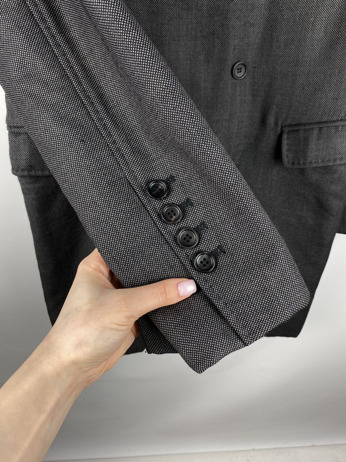 Ermanno Scervino Ermanno Scervino double breasted fleece wool coat jacket Size US L / EU 52-54 / 3 - 12 Thumbnail