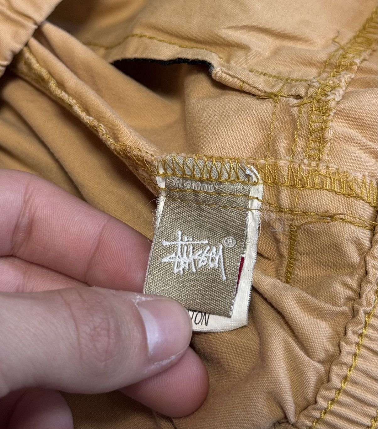 Stussy × Vintage Vintage y2k Stussy Surf Shorts Size US 32 / EU 48 - 10 Thumbnail