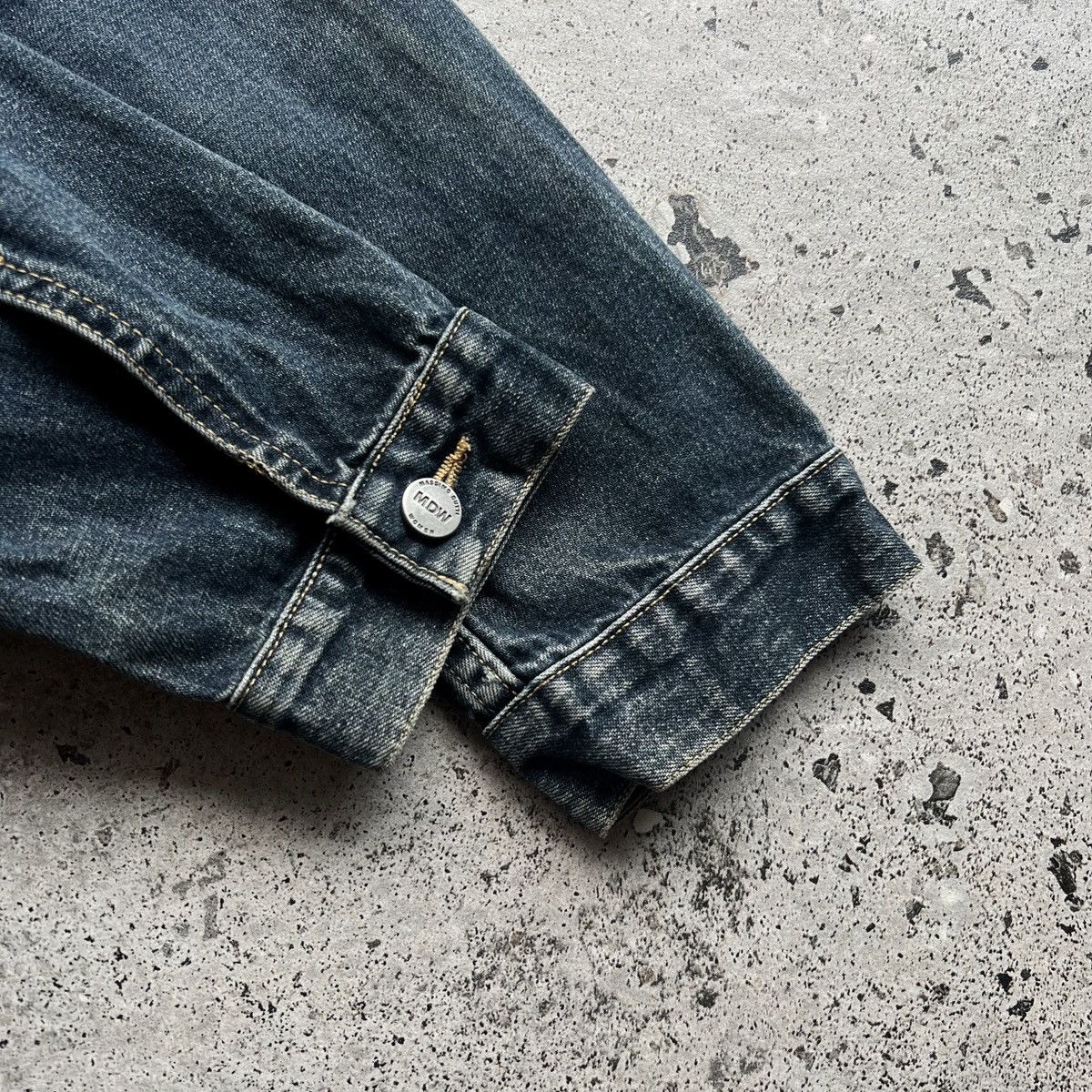 Massimo Dutti × Vintage Massimo Dutti Men’s Vintage Blue Long Sleeve Denim Jacket Size US S / EU 44-46 / 1 - 7 Thumbnail