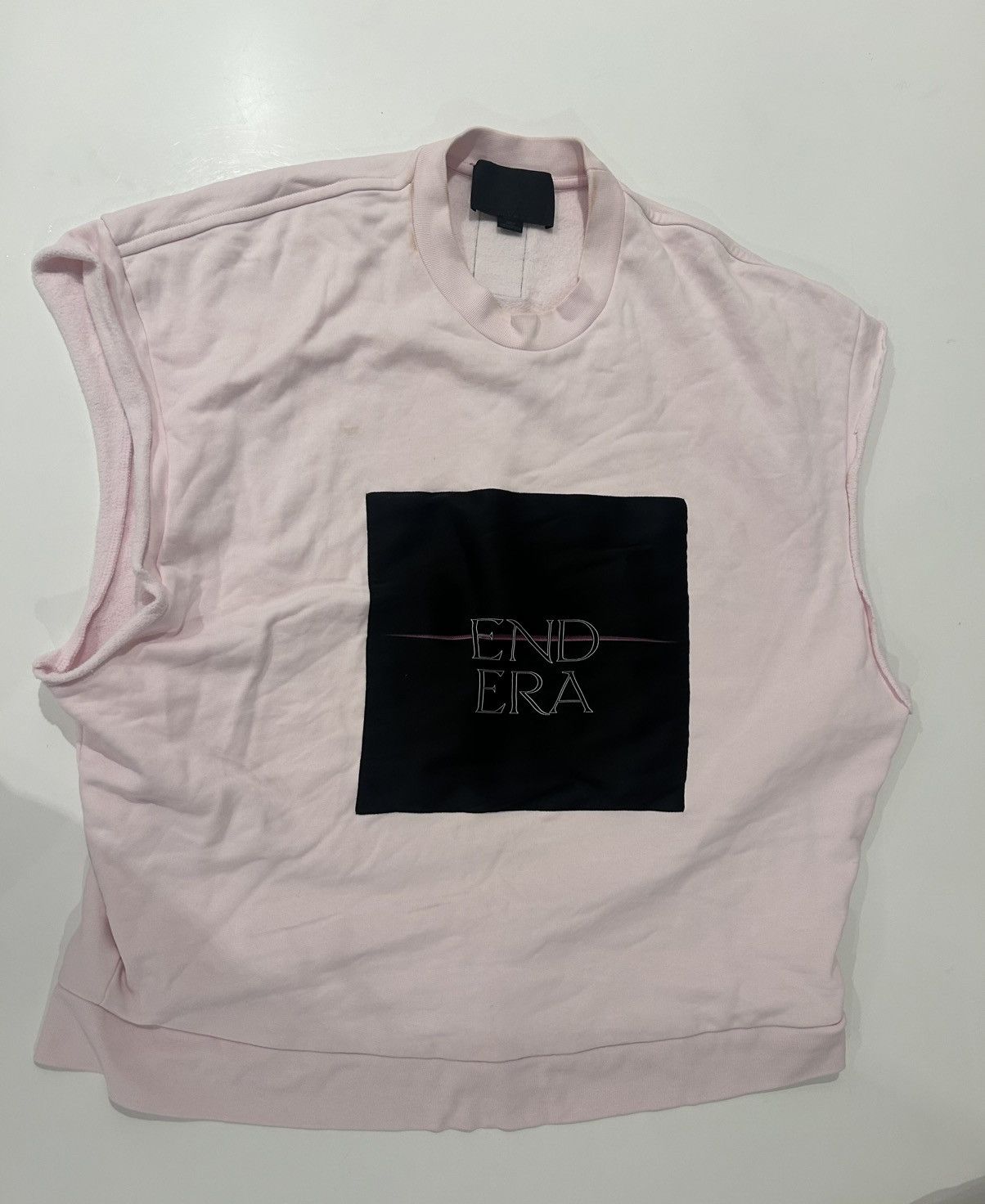 Alexander Wang Alexander Wang Light Pink Sleeveless Muscle Sweatshirt Tee Size M / US 6-8 / IT 42-44 - 1 Thumbnail