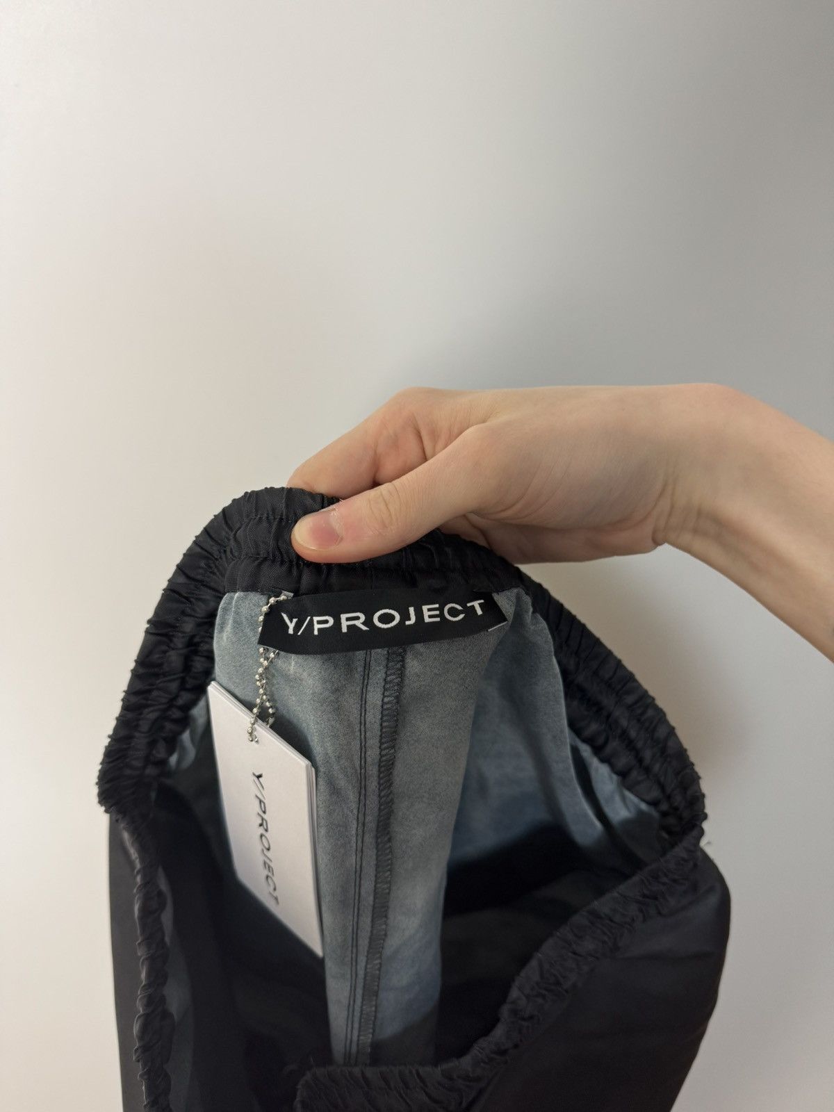 Y/Project BNWT Y/Project FW23 Runaway Black Nylon Zip Baggy Pants Size US 30 / EU 46 - 11 Thumbnail