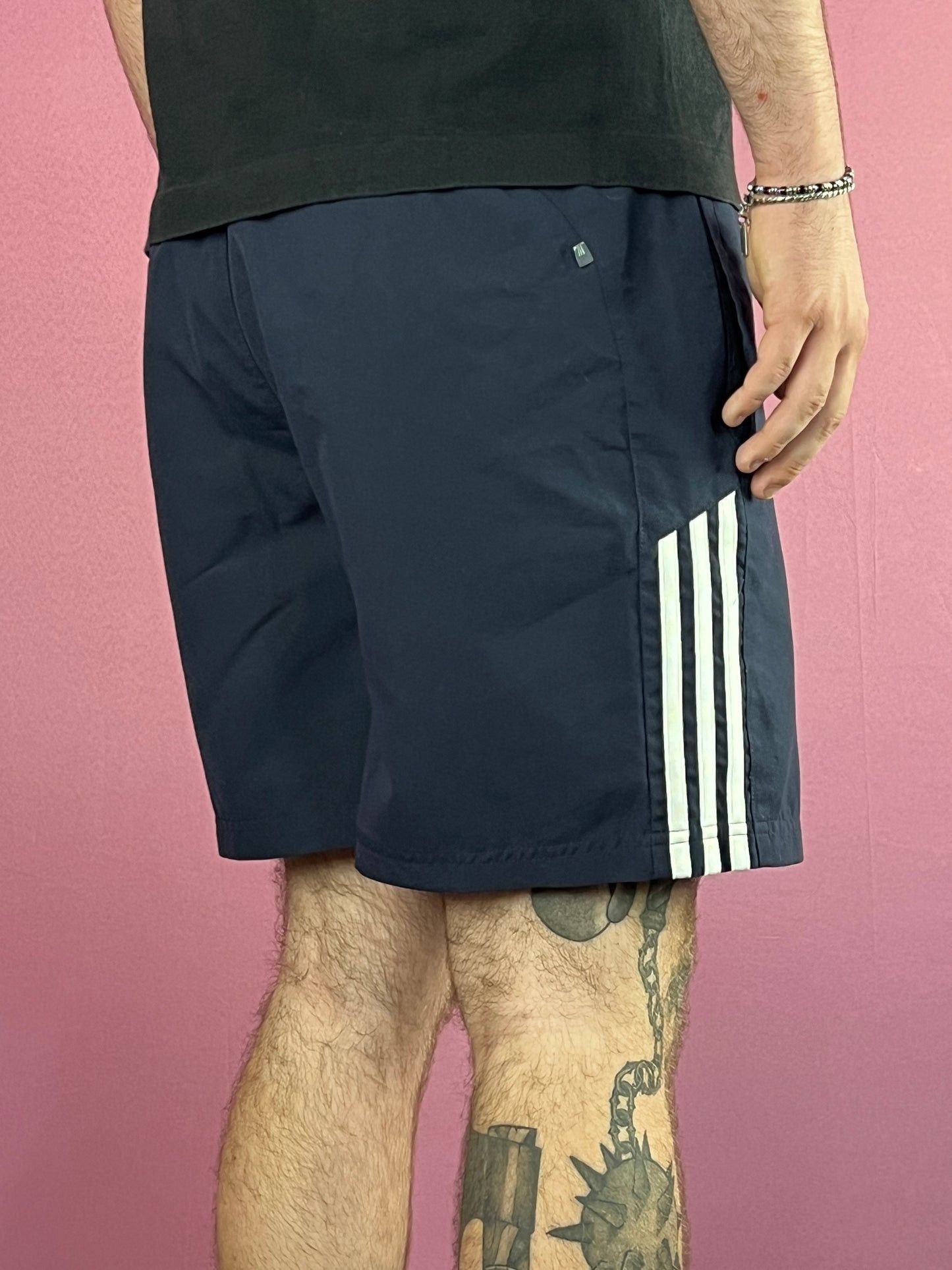 Adidas × Vintage Adidas Vintage Men's Sport Shorts - M Size US 32 / EU 48 - 3 Thumbnail