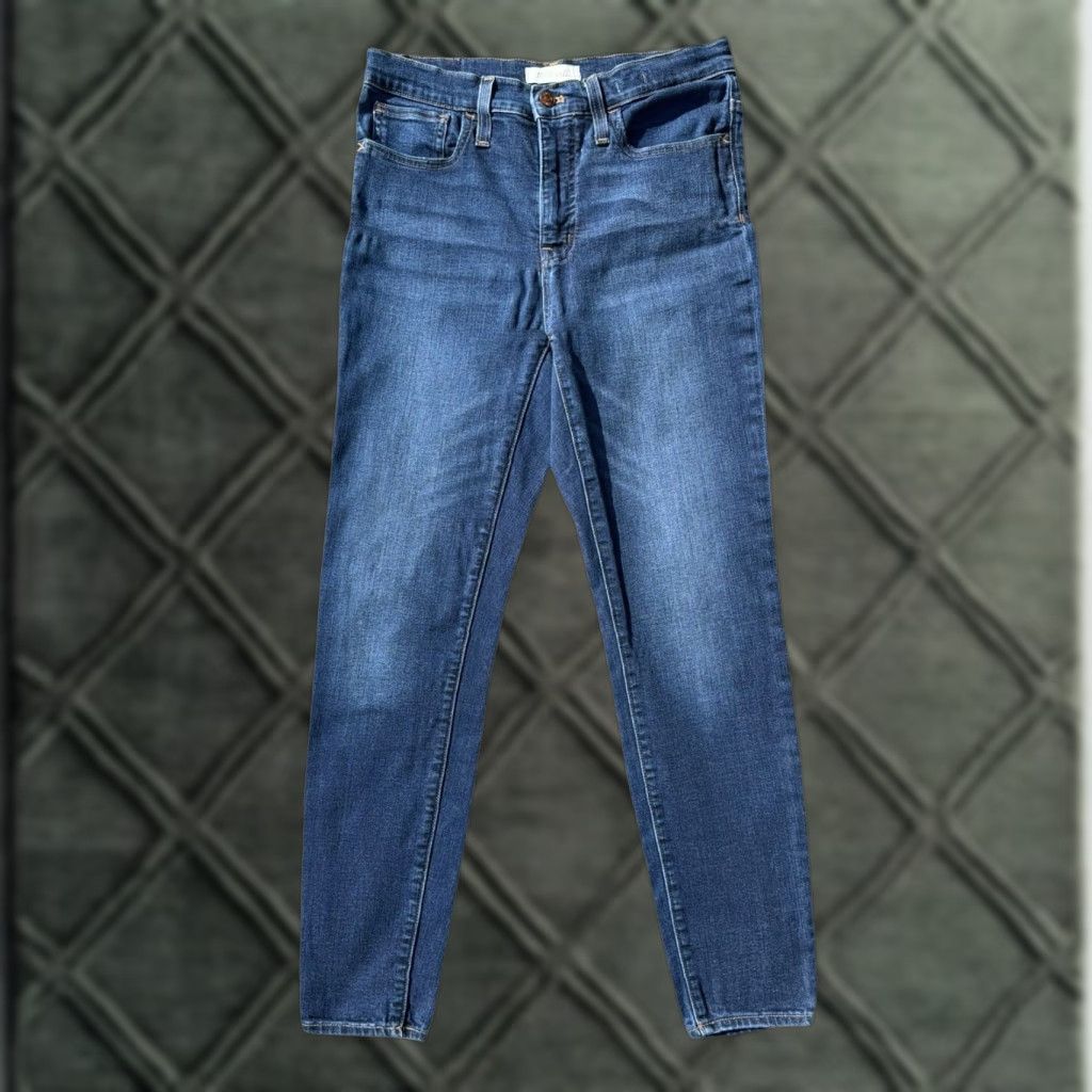Madewell Madewell Jeans Skinny Heathfield 9" Mid-Rise Womens Sz 30 Blue 138 MSRP Size 30" / US 8 / IT 44 - 1 Thumbnail