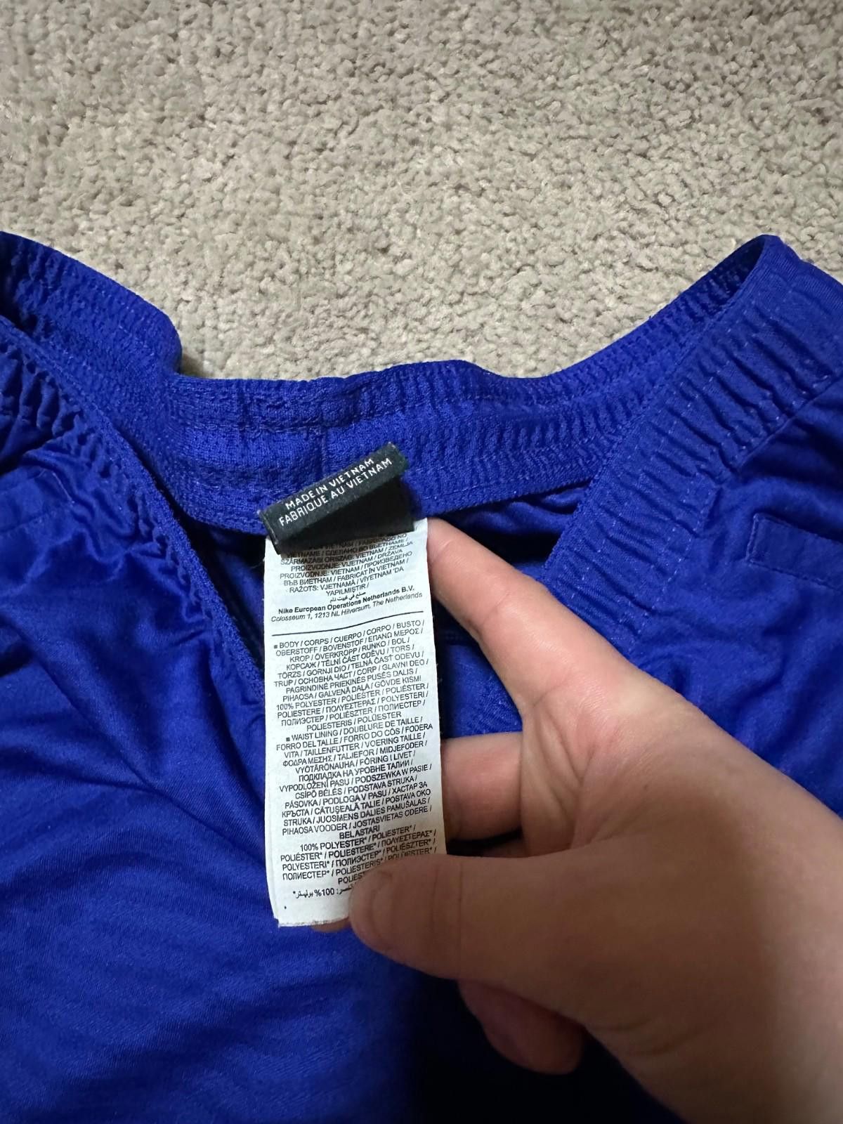 Nike nike chelsea 2022/23 Football Soccer Shorts Sz M Size US 32 / EU 48 - 4 Thumbnail