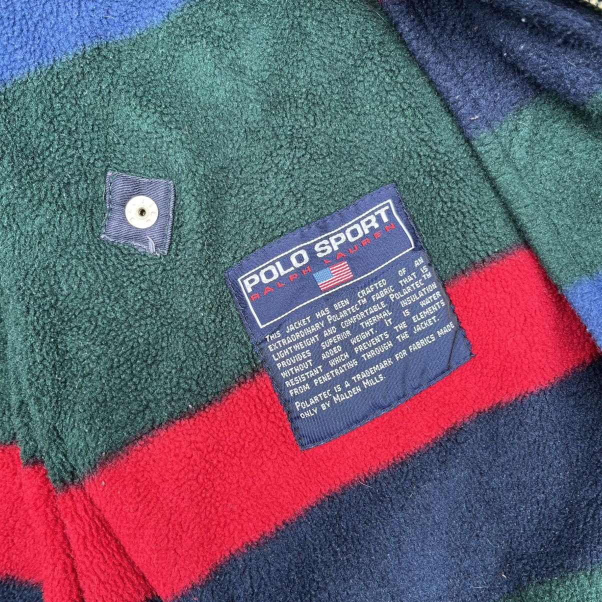 Polo Ralph Lauren Vintage 90s Polo Sport Small Pony Polartec Fleece Jacket USA Size US M / EU 48-50 / 2 - 10 Thumbnail