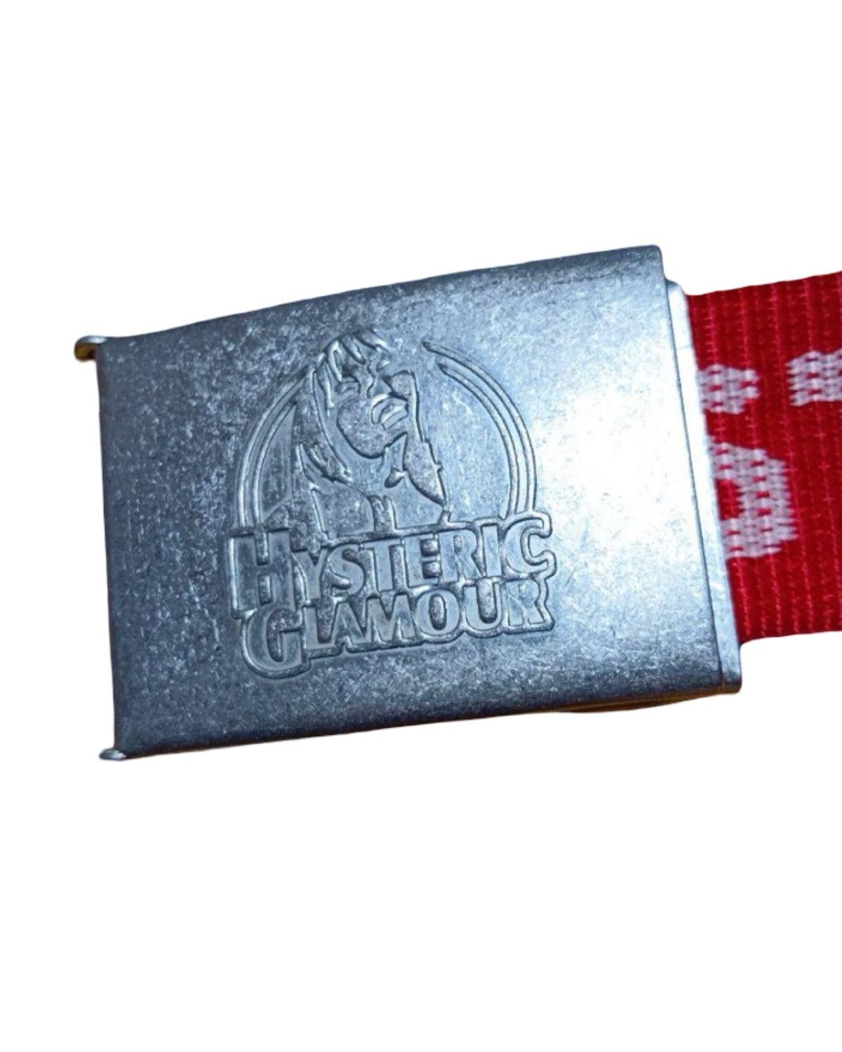 Hysteric Glamour Silver Plated Buckle Cotton Belt Size ONE SIZE - 4 Thumbnail