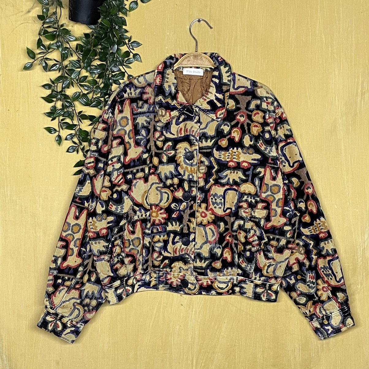 Japanese Brand Vintage JapaneseBrand T’bis Studio curduroy trucker jacket Size US M / EU 48-50 / 2 - 1 Thumbnail
