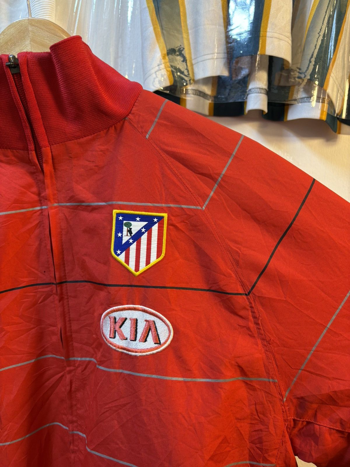 Nike Vintage Y2K Atletico Madrid Tracksuit Size US L / EU 52-54 / 3 - 10 Thumbnail