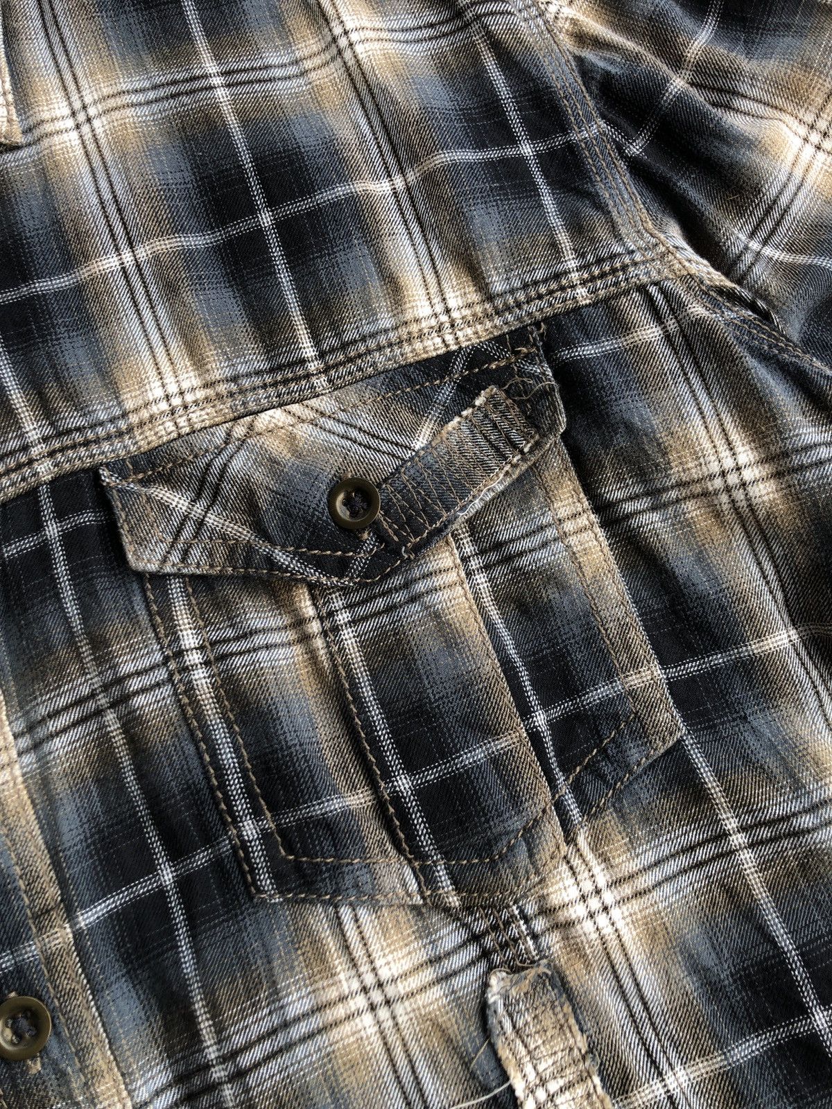 Designer ΩΜΚΟΣ CHECK SHORT SLEEVED SHIRT (Unisex) Size US XL / EU 56 / 4 - 5 Thumbnail