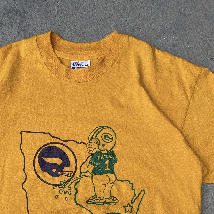 NFL Vintage 80’s Packers Tee Size US L / EU 52-54 / 3 - 3 Thumbnail