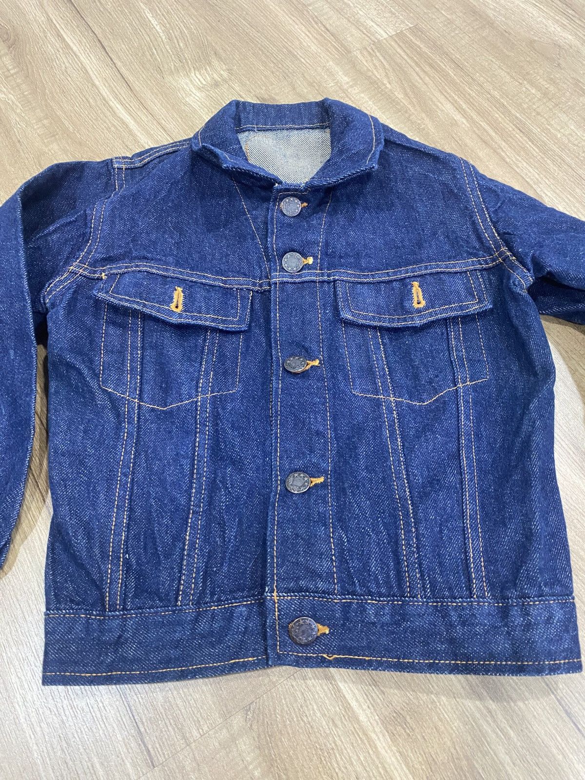 Japanese Brand Vintage Todler Jacket selvadge unbrand Size US XXS / EU 40 - 2 Thumbnail