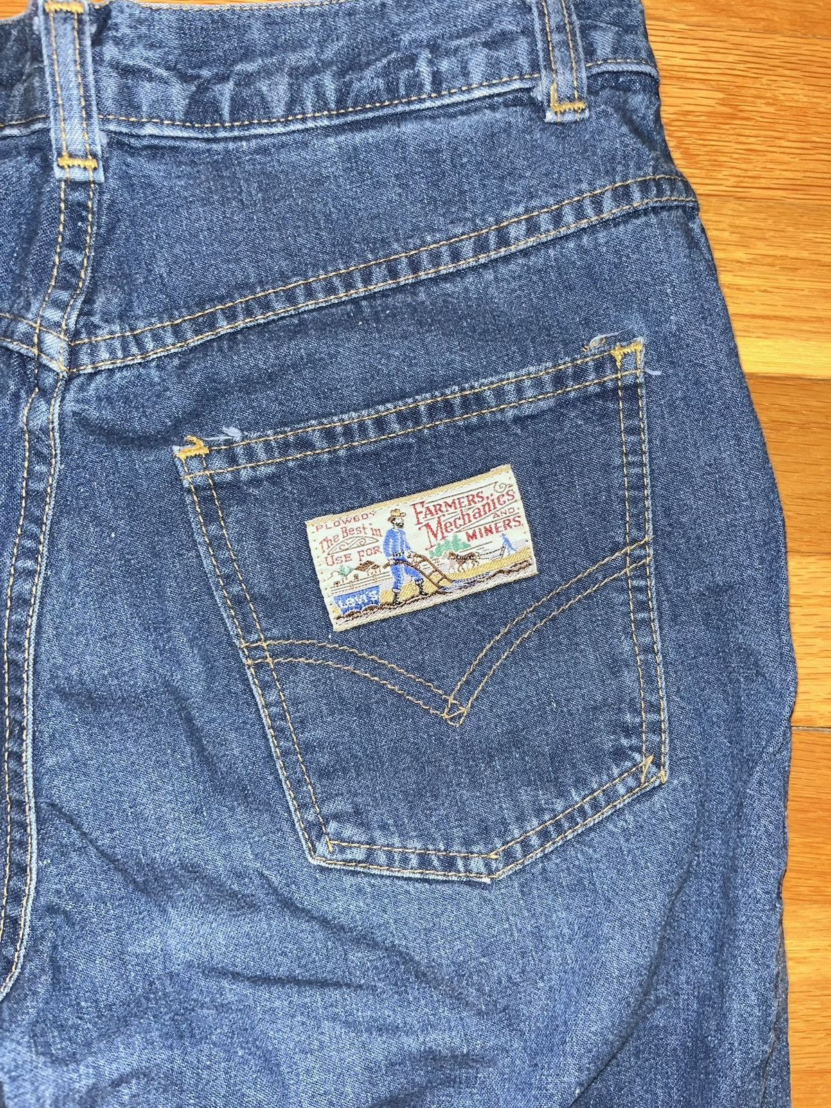 Levi's Vintage Levi's Plowboy Farmers Mechanics and Miners 26x32 Size US 26 / EU 42 - 8 Thumbnail