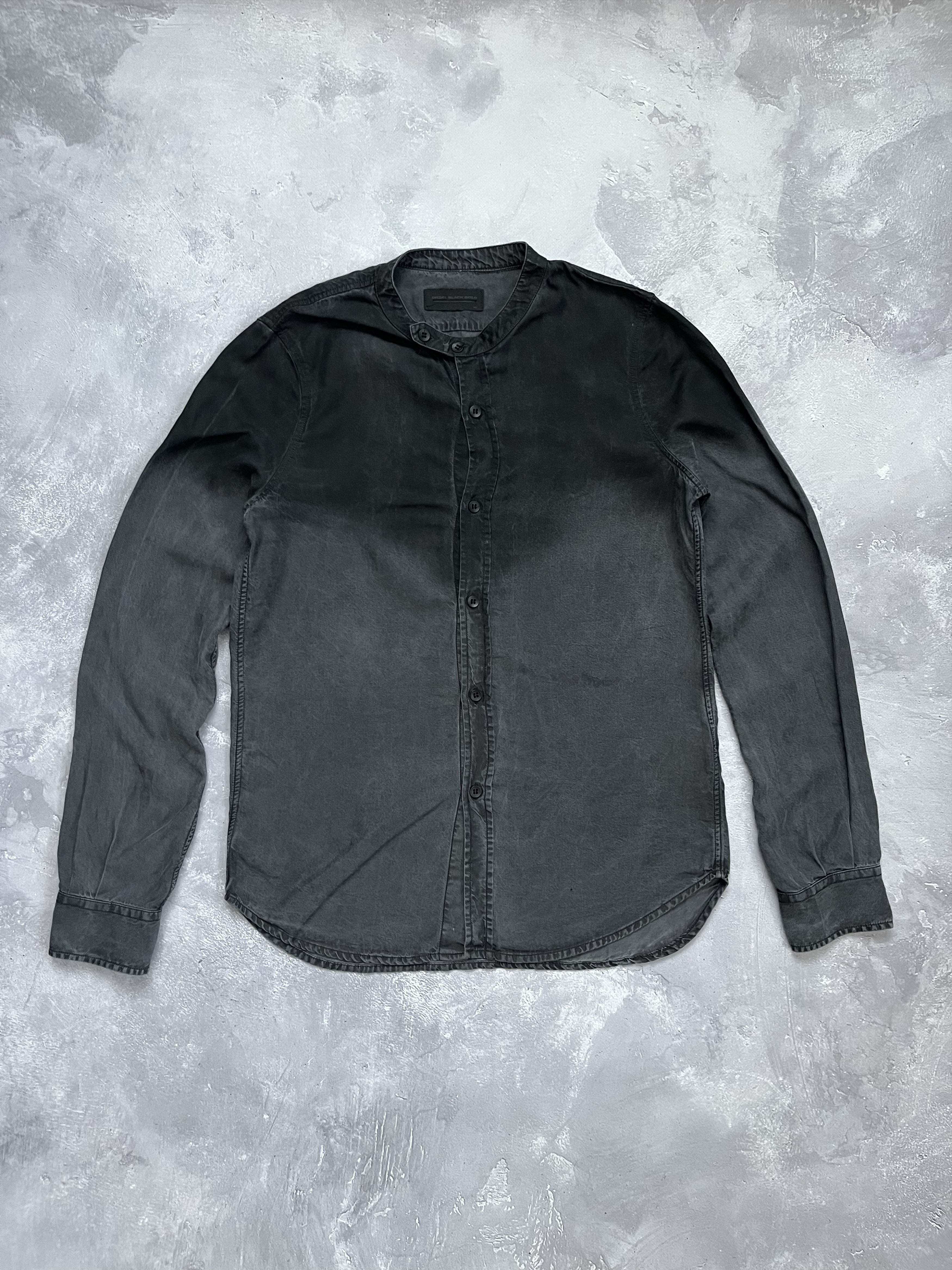 Diesel DIESEL BLACK GOLD LABEL Gray Shirt Long Sleeve Garment Dyed Size S / US 4 / IT 40 - 1 Thumbnail