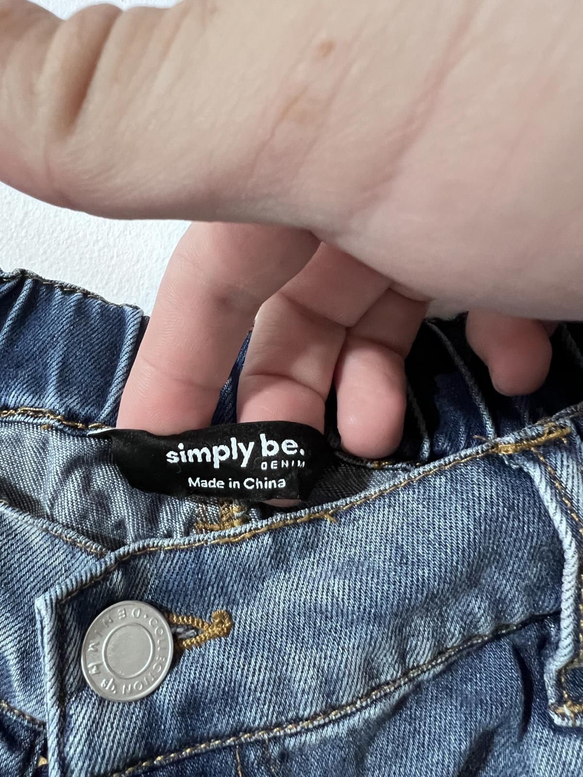 Other Simply Be Denim Shorts – UK 22 Size 40" / US 18 - 3 Thumbnail