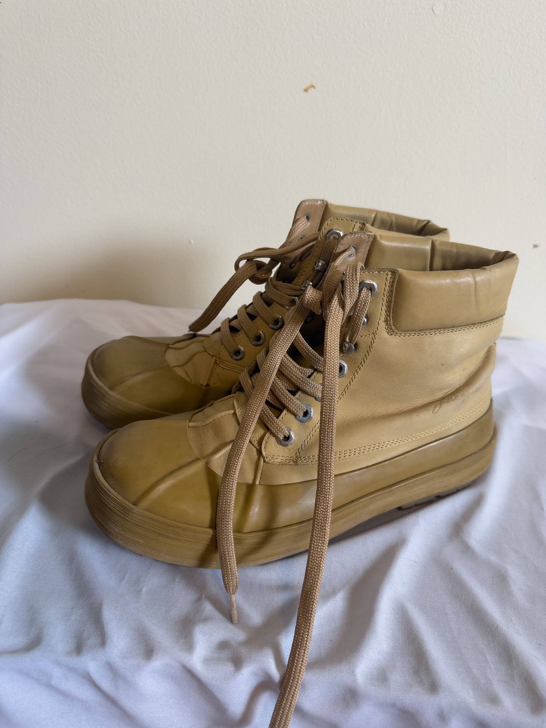 Jacquemus Leather Combat Boots Size US 6.5 / EU 39-40 - 3 Thumbnail