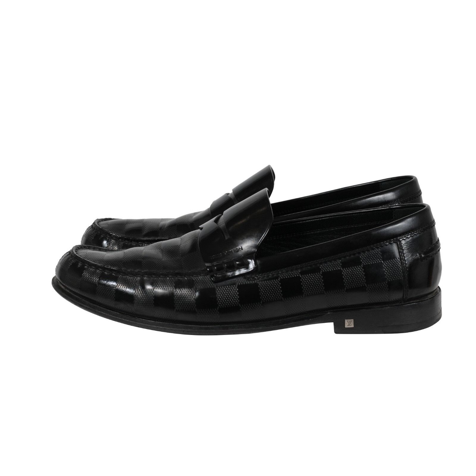 Louis Vuitton Damier Infini Major Penny Loafers - 02193 Size US 9.5 / EU 42-43 - 4 Thumbnail