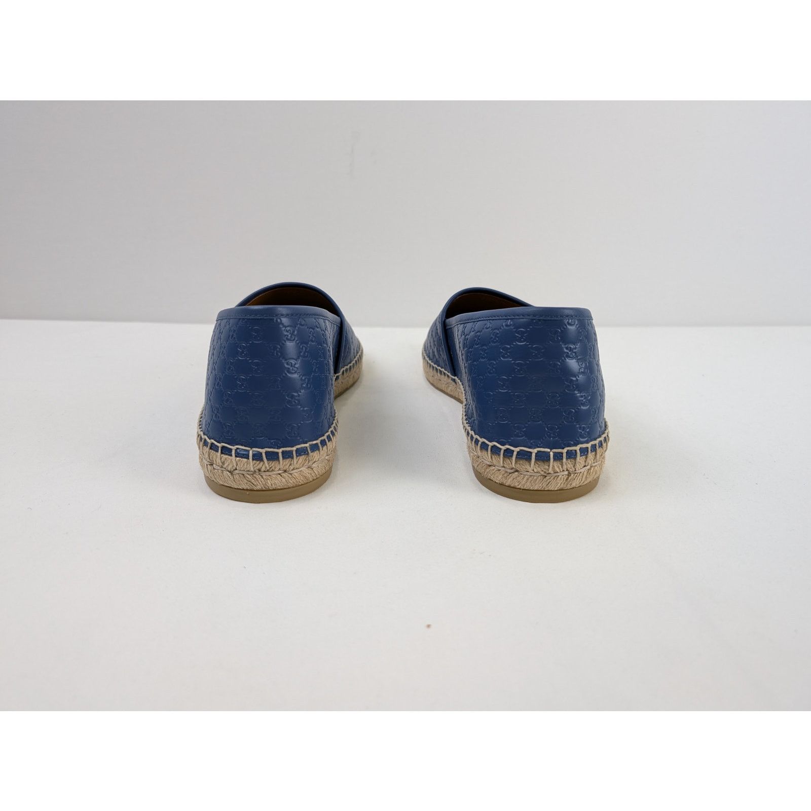 Gucci o1rshd1 Micro shoe Boots in Blue/Beige Size US 12.5 / EU 45-46 - 13 Thumbnail