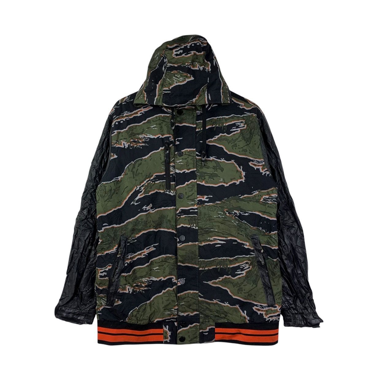 Empyre EMPYRE Technical Outerwear Camo Tiger Stripe Hooded Jacket Size US M / EU 48-50 / 2 - 1 Thumbnail