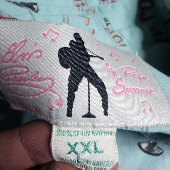 Reyn Spooner Vintage Reyn Spooner Elvis Presley Hawaiian Shirt Size US XXL / EU 58 / 5 - 3 Thumbnail