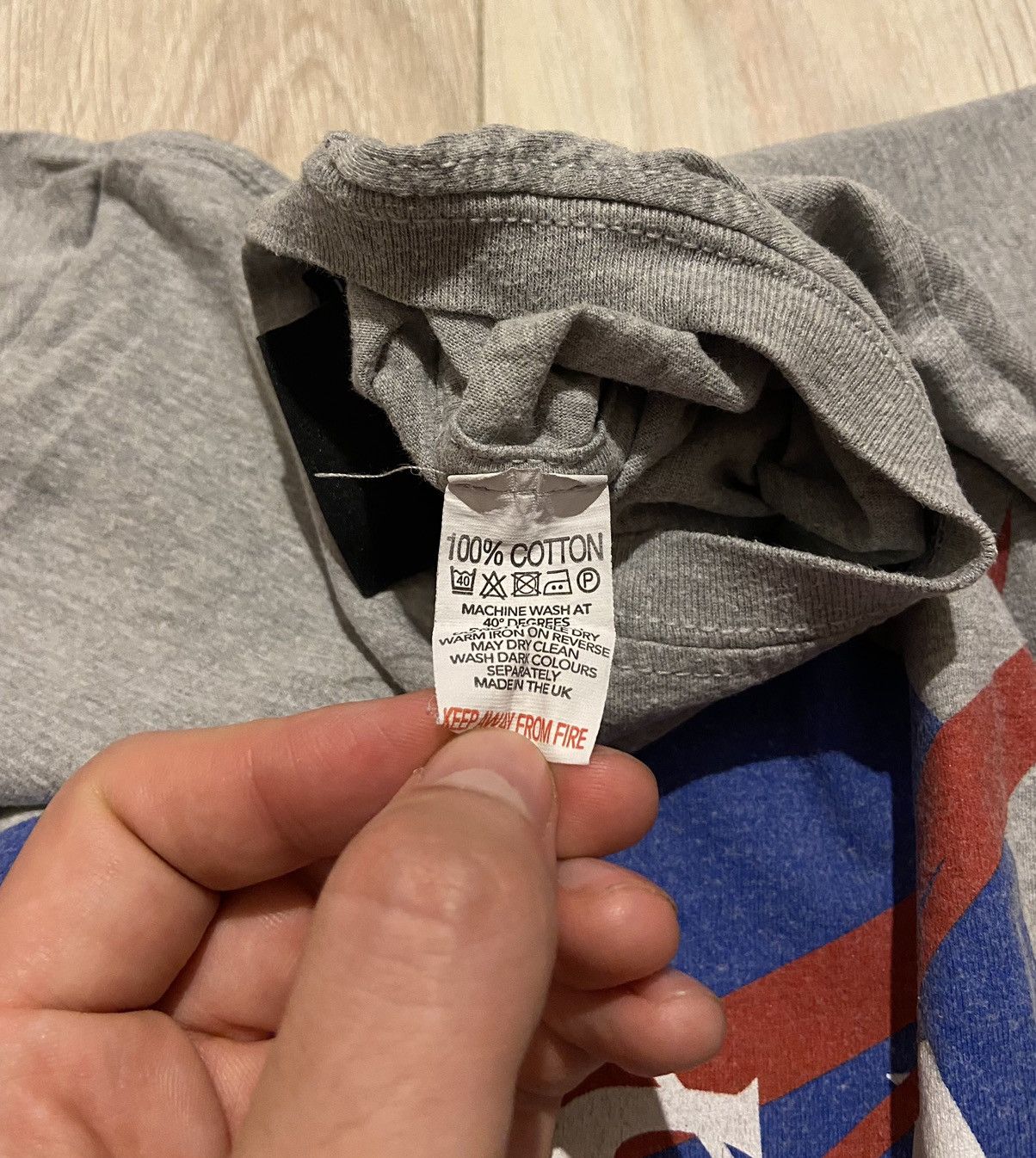 NASA Nasa logo gray tee Size US M / EU 48-50 / 2 - 5 Thumbnail