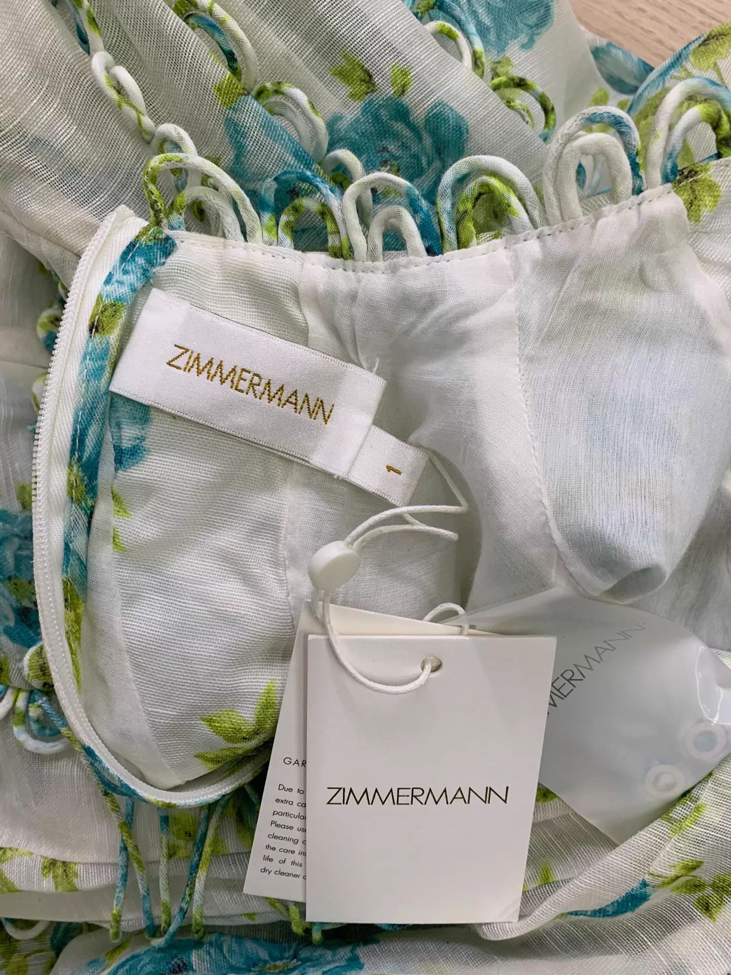 Zimmermann Zimmermann Runway Blue Print Top & Short Set Size 1 Size S / US 4 / IT 40 - 7 Thumbnail
