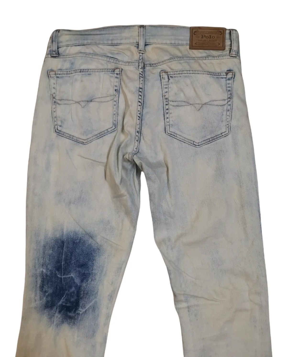 RRL Ralph Lauren Polo Ralph Lauren Tompkins Skinny Jeans Acid Wash Size US 29 - 5 Thumbnail