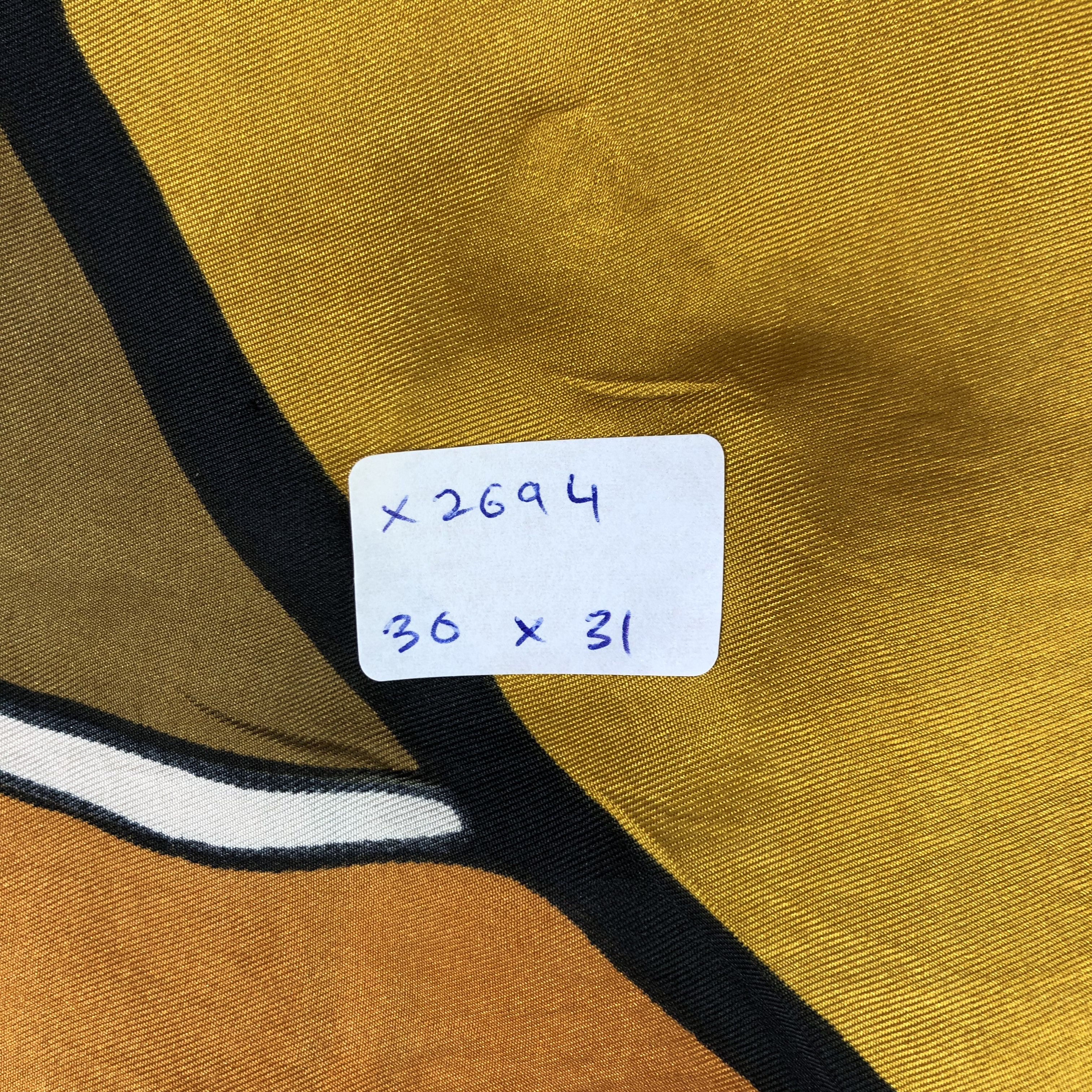 Vintage Vintage Silk Scarf Size ONE SIZE - 6 Thumbnail