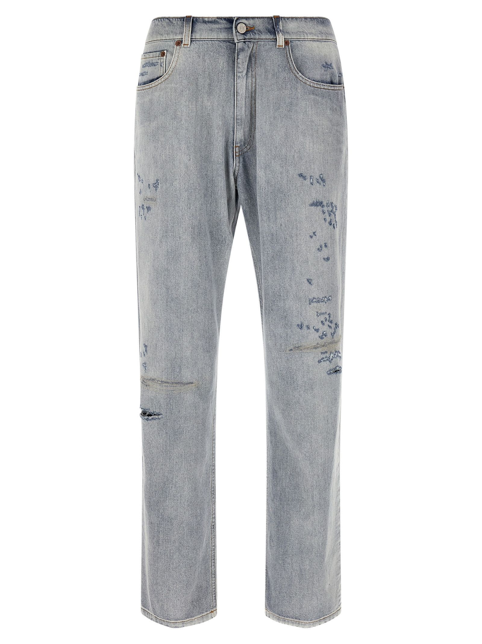 Maison Margiela Used Effect Jeans Size US 36 / EU 52 - 1 Thumbnail