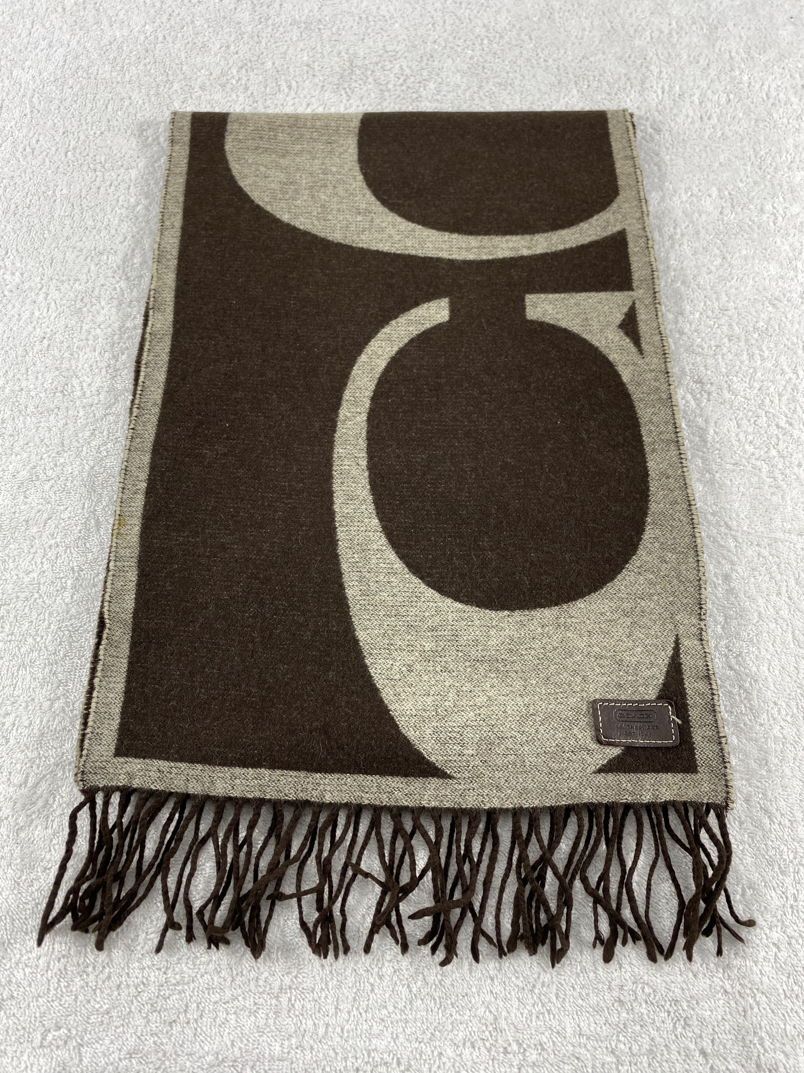 Coach Vintage Coach Scarf/Muffler/Neckwear MF846 Size ONE SIZE - 2 Thumbnail