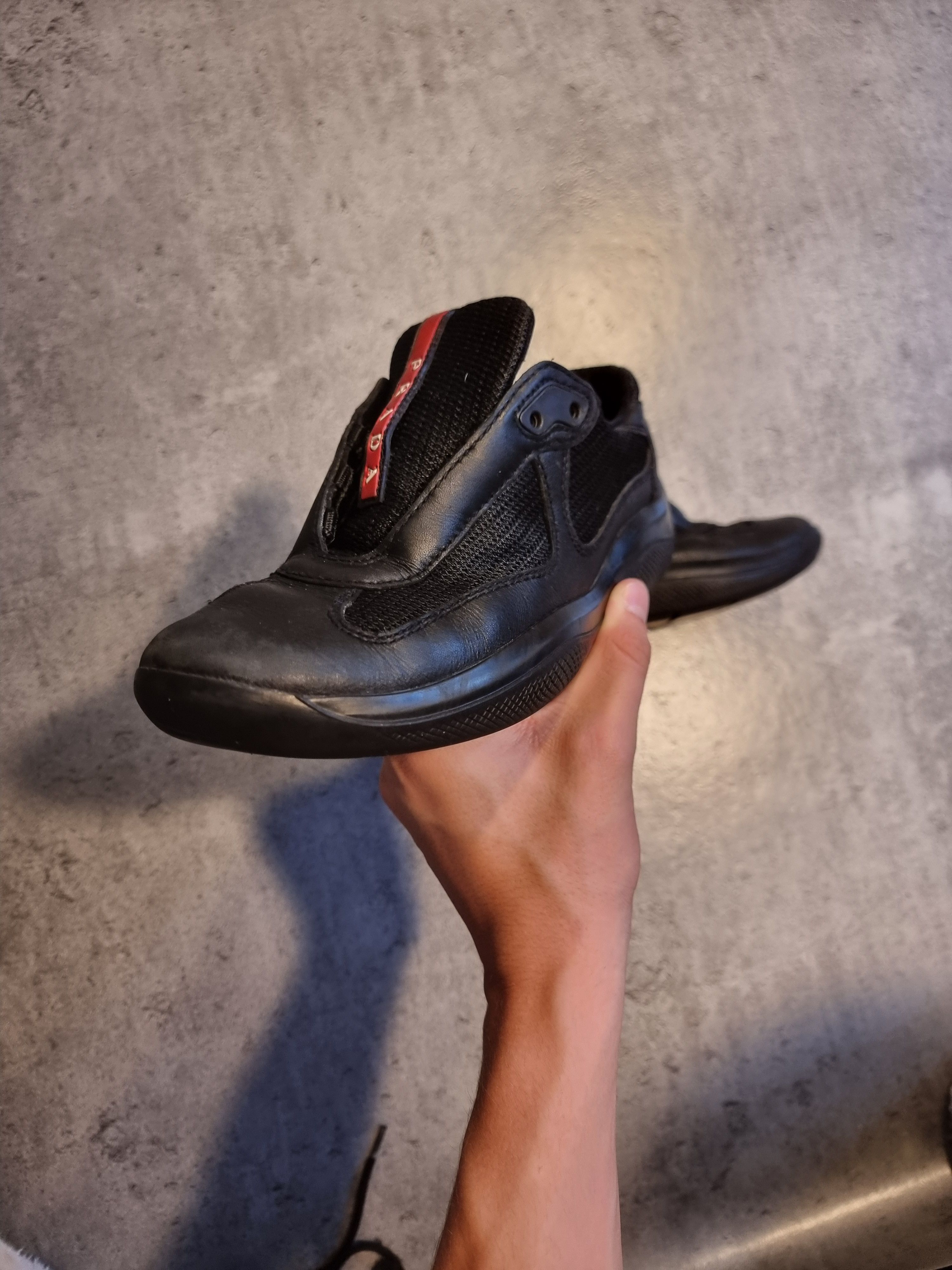 Prada Prada leather trainers Size US 5 / IT 35 - 10 Thumbnail