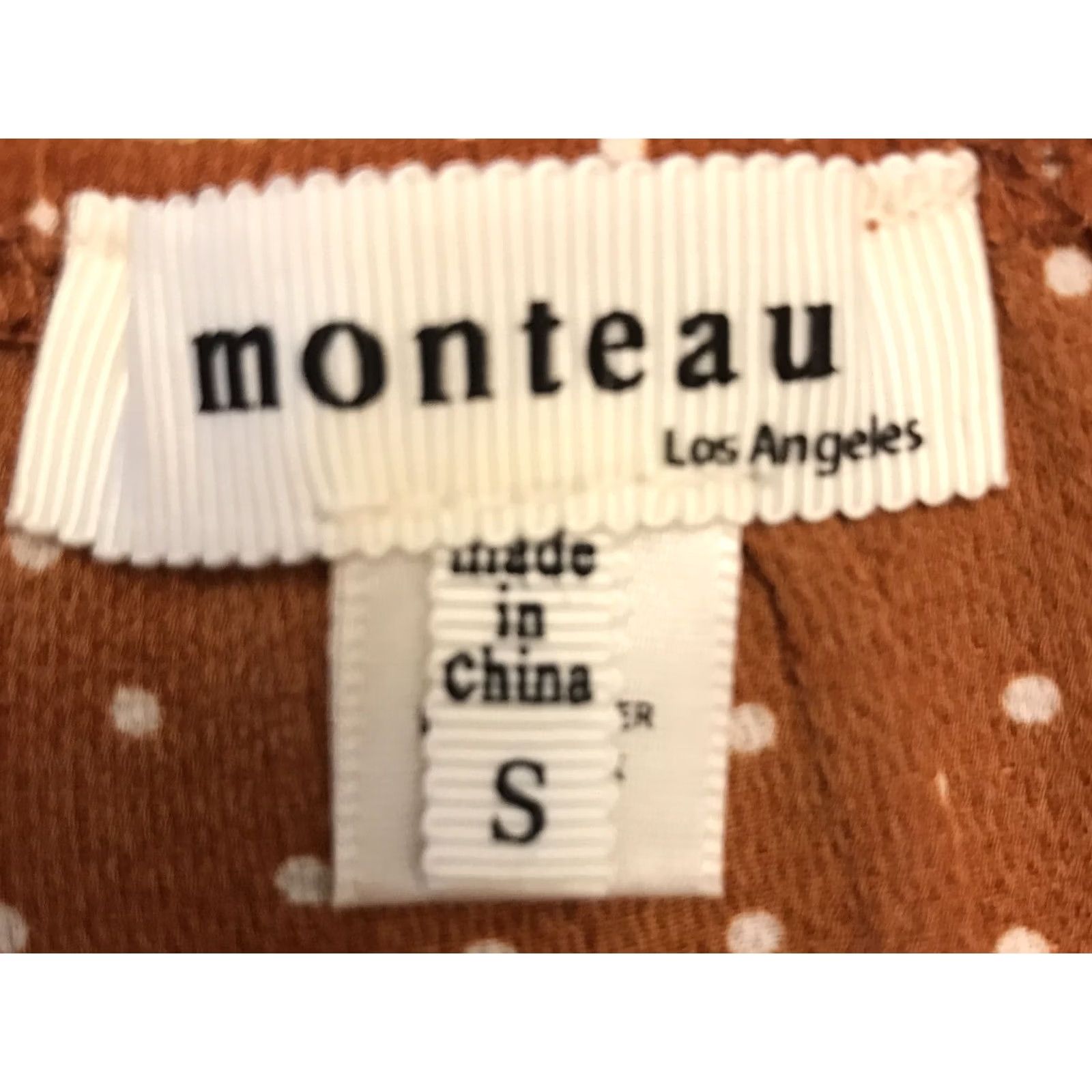 Vintage Monteau Dress Shirt? Size S / US 4 / IT 40 - 3 Thumbnail