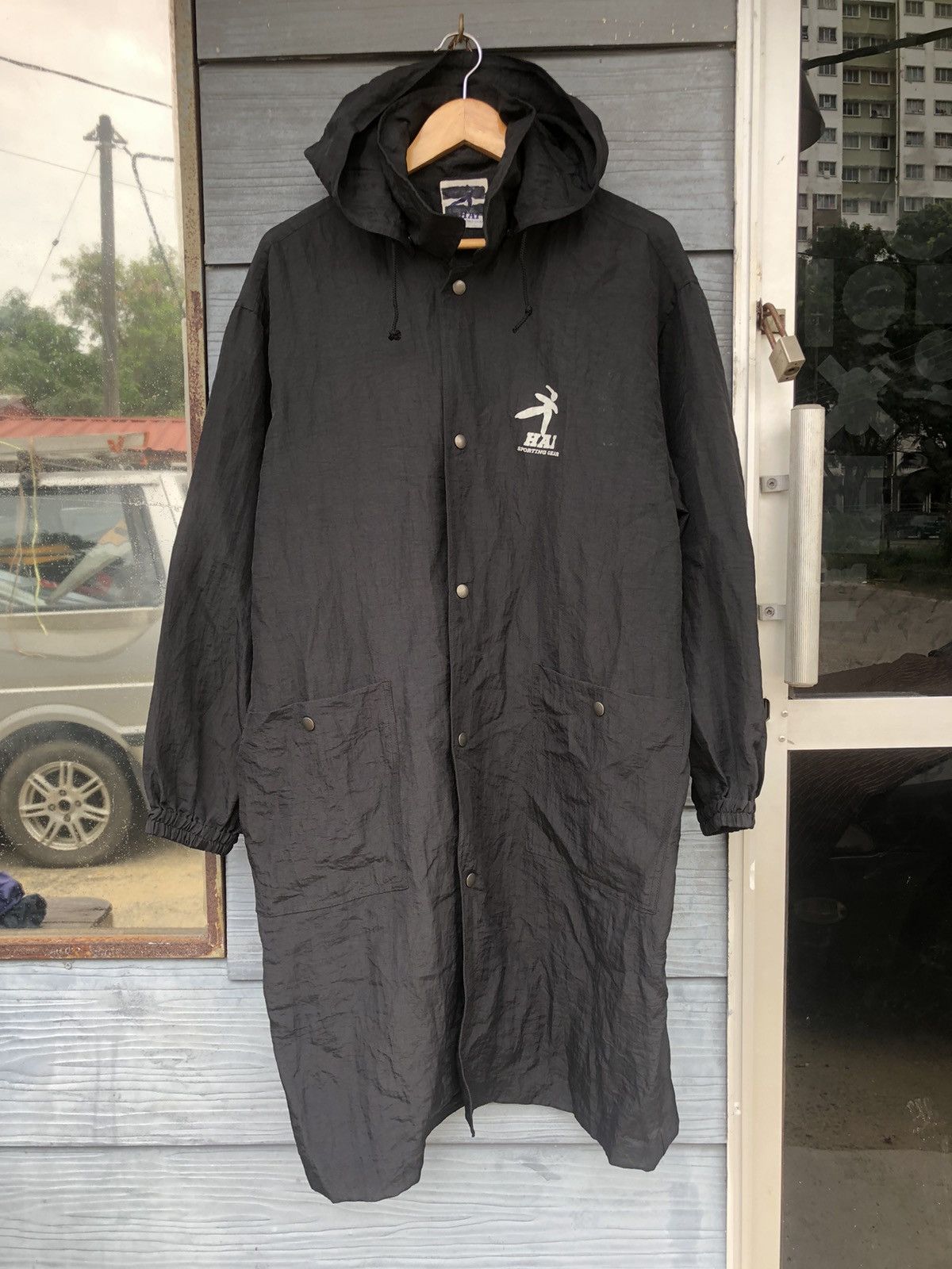 Hai Sporting Gear Vintage HAI SPORTING GEAR Windbracker Raincoat Jacket Size US XL / EU 56 / 4 - 9 Thumbnail